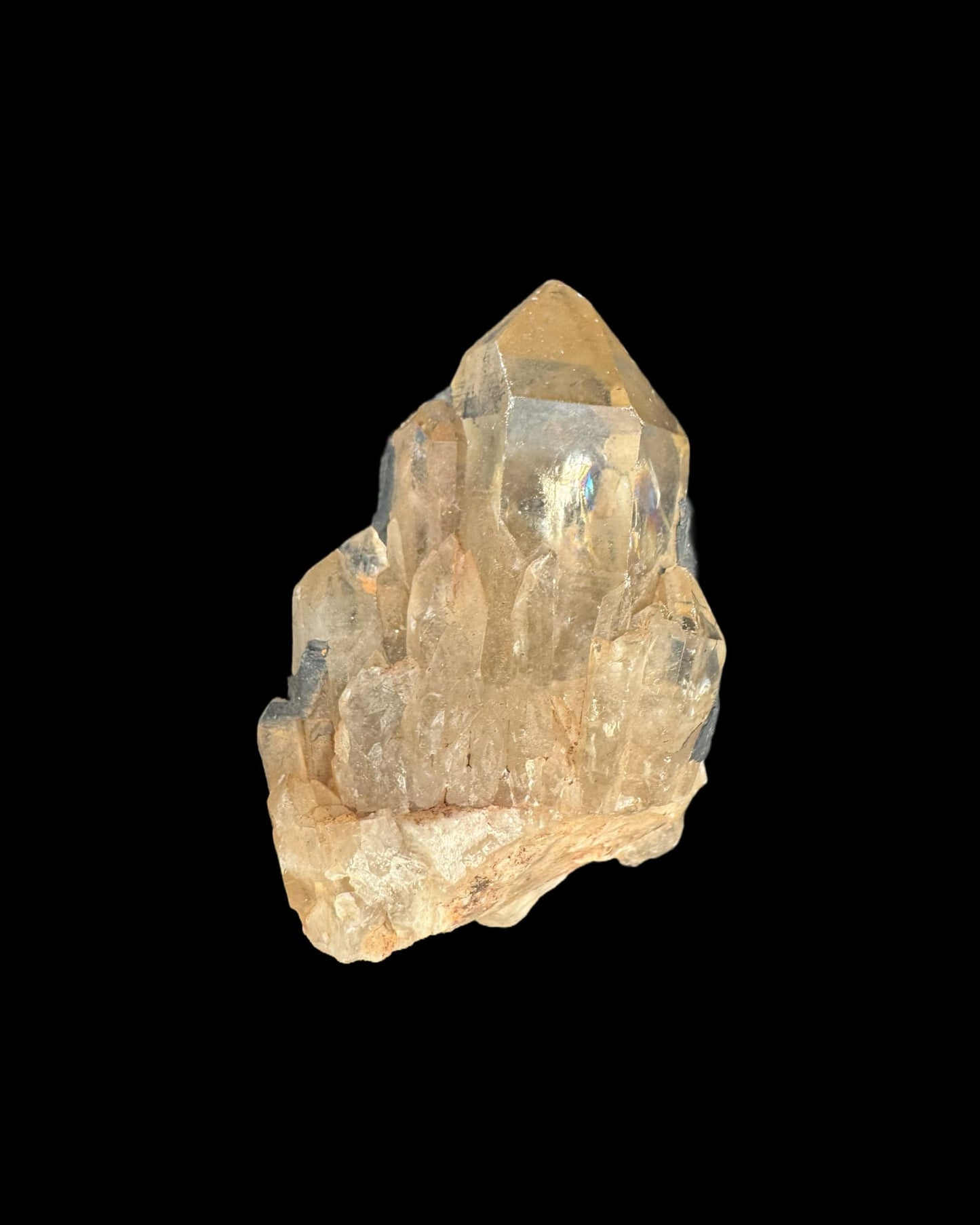 Citrin mini Cluster aus Kunduluni, Kongo - nicht wärmebehandelt - crystal paradise
