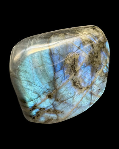 Labradorit Freeform aus Madargaskar (542g) - phantastisches Farbenspiel - crystal paradise