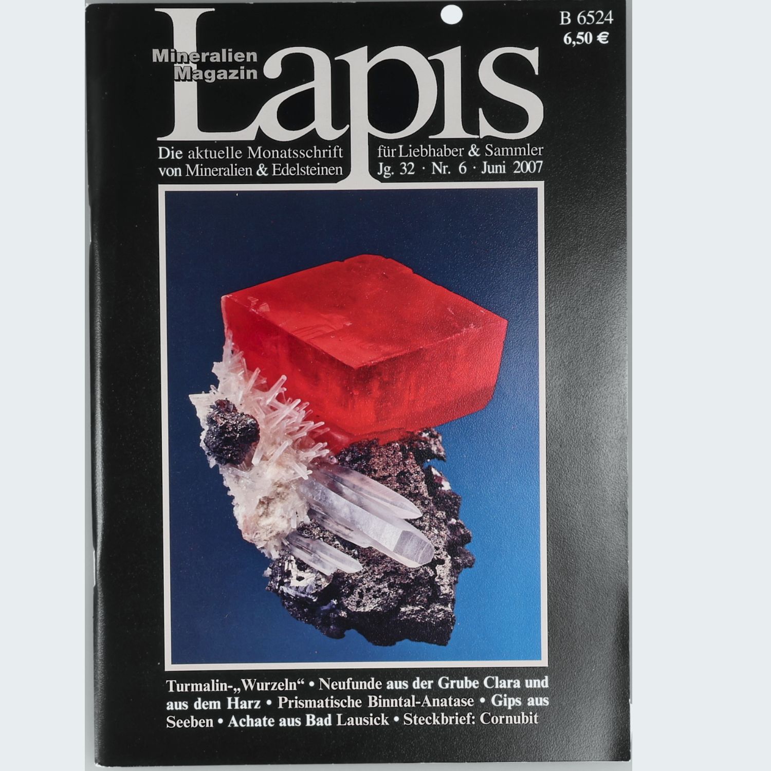 Lapis Mineralien Magazin Jahrgang 2007 Jg. 32 Fachzeitschrift Mineralogie