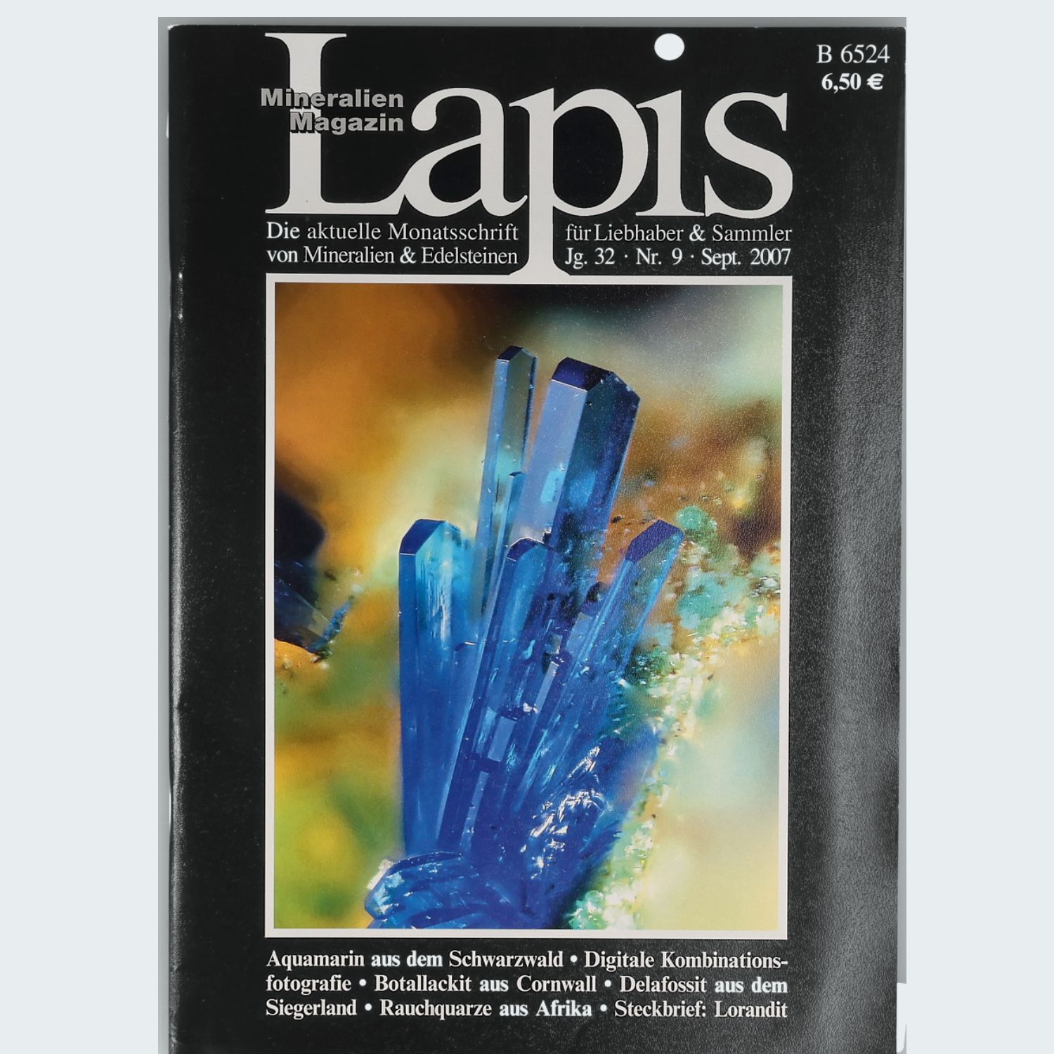 Lapis Mineralien Magazin Jahrgang 2007 Jg. 32 Fachzeitschrift Mineralogie