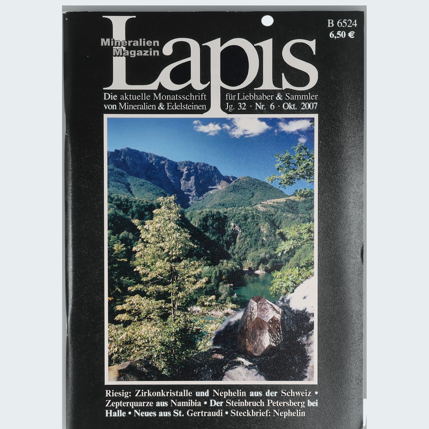 Lapis Mineralien Magazin Jahrgang 2007 Jg. 32 gebraucht Christian Weise Verlag