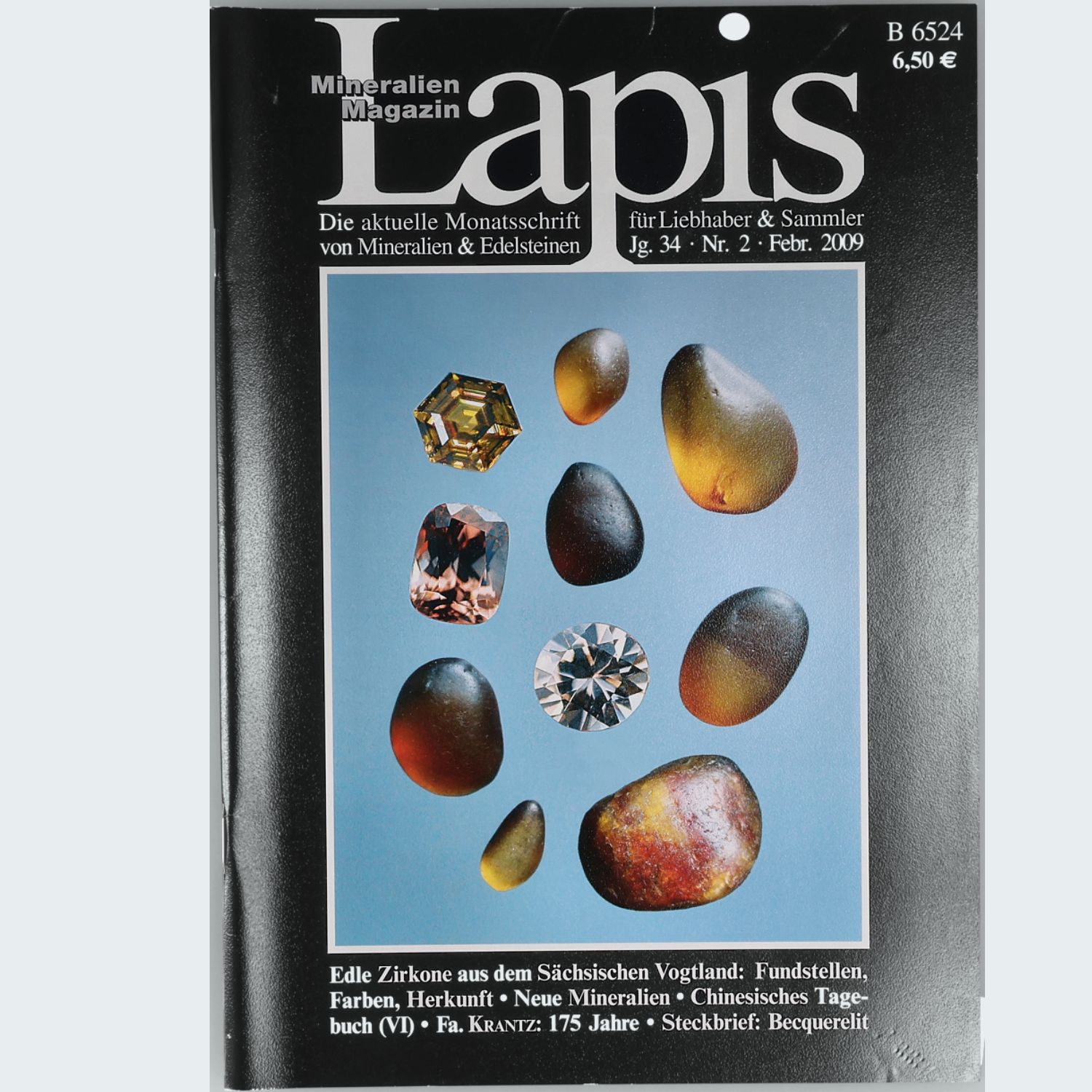 Lapis Mineralien Magazin — Jahrgang 2009 (Jg. 34)