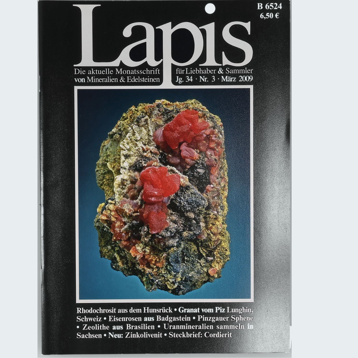 Lapis Magazin Jahrgang 2009 Mineralien Fachzeitschrift Christian Weise Verlag