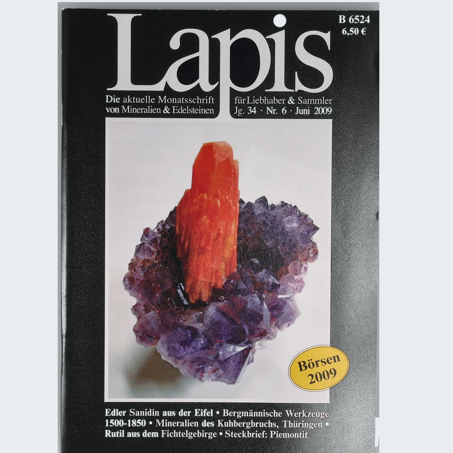 Lapis Magazin Jahrgang 2009 Mineralogie Fachzeitschrift für Sammler