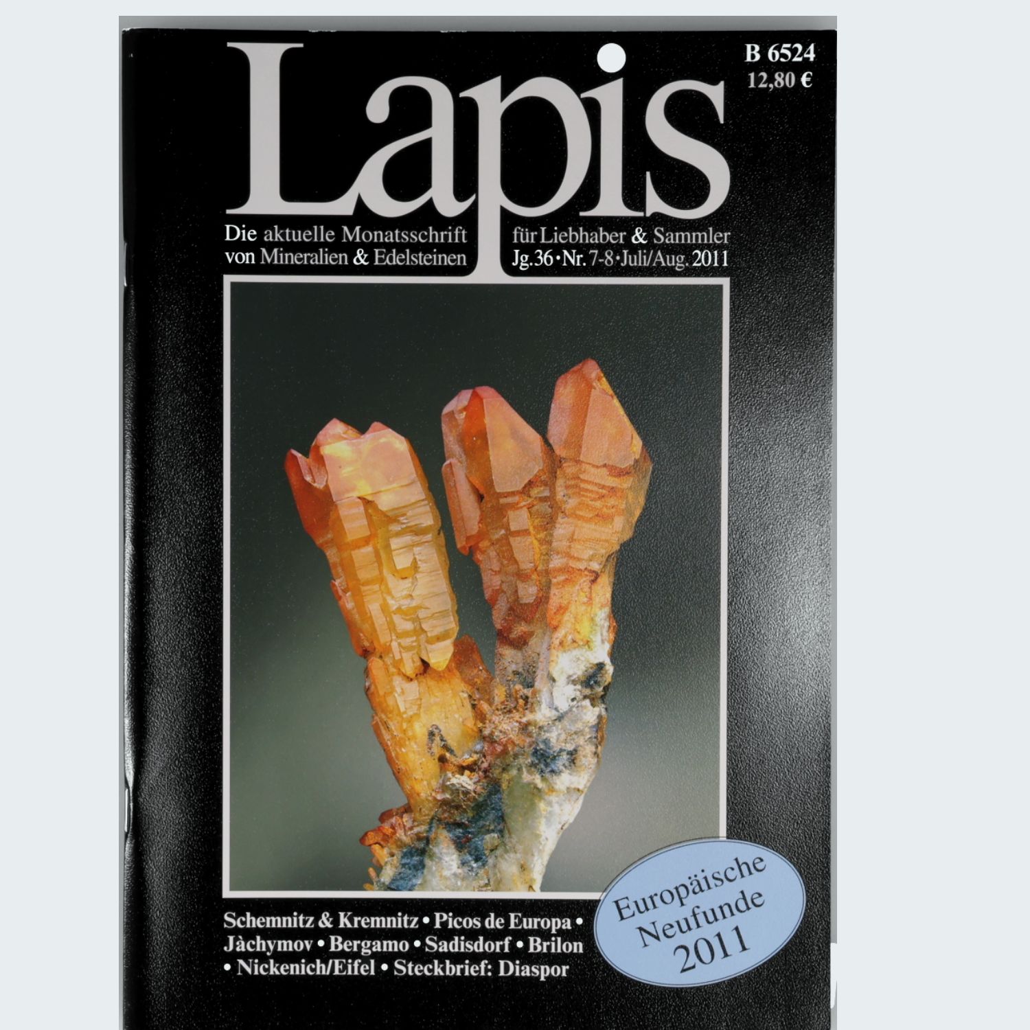 Lapis Magazin Jahrgang 2011 Jg. 36 Mineralogie Fachzeitschrift für Sammler