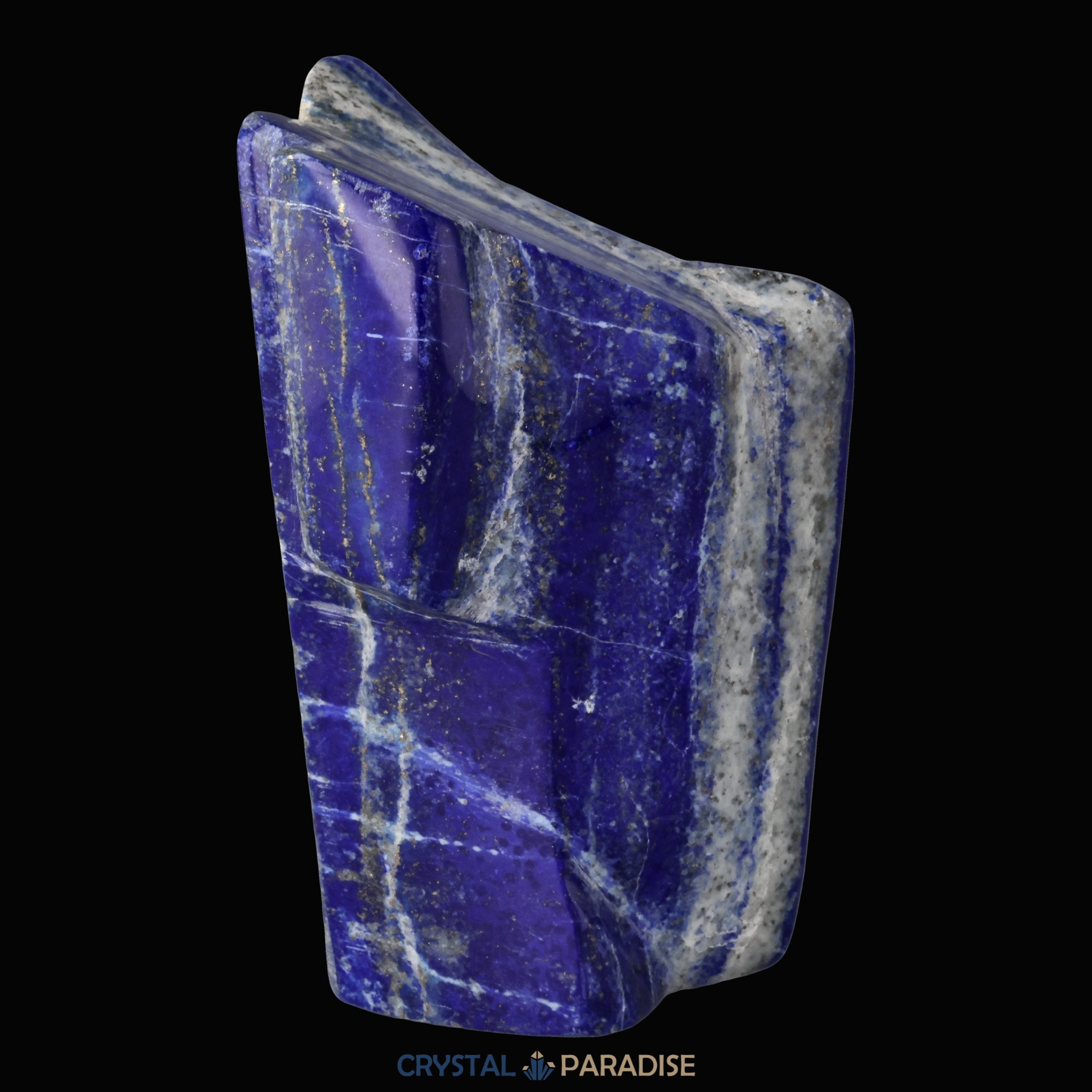 Lapis Lazuli Freeform poliert aus Afghansitan (464g) – Ansicht 5