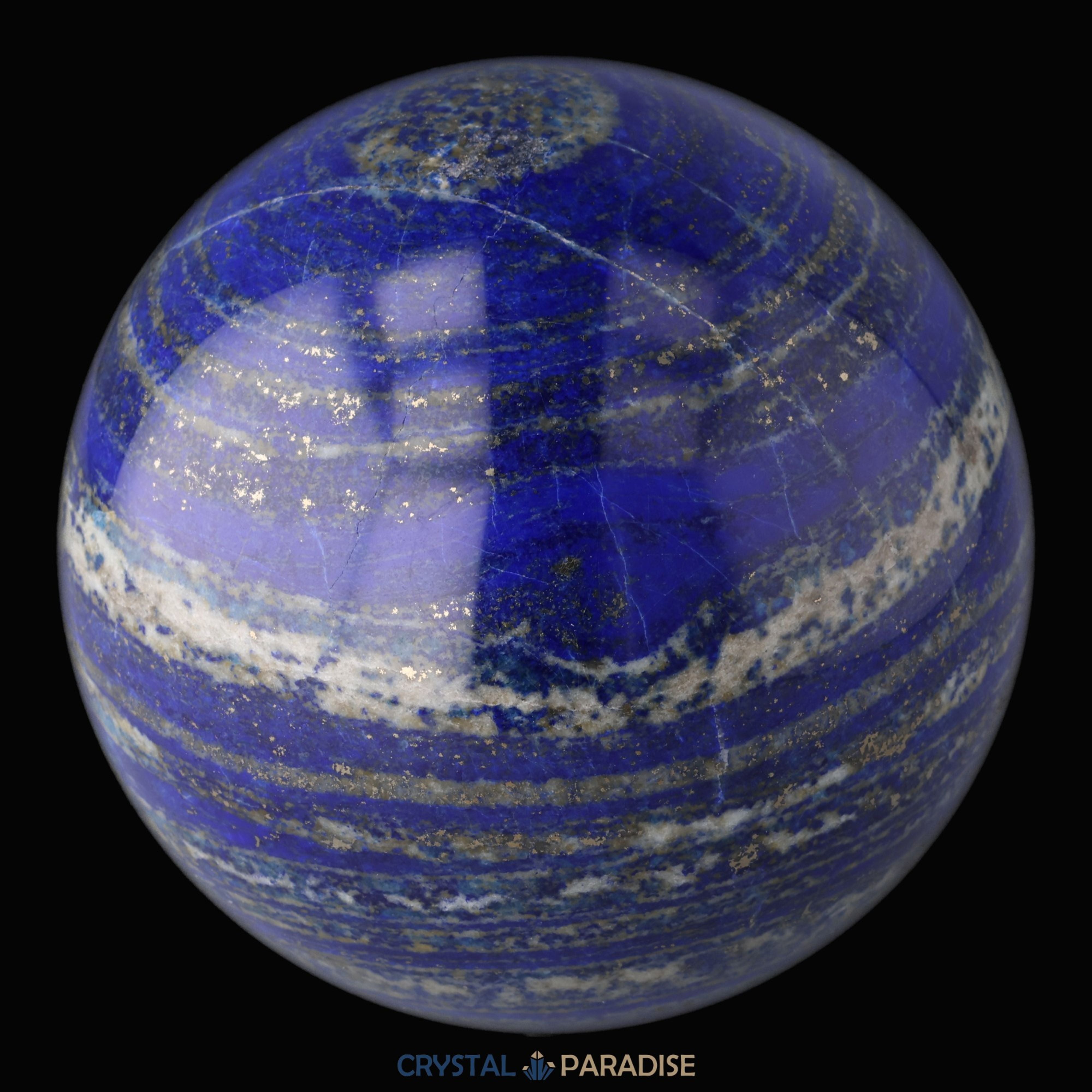 Lapis Lazuli Kugel poliert aus Afghansitan – Ansicht 11