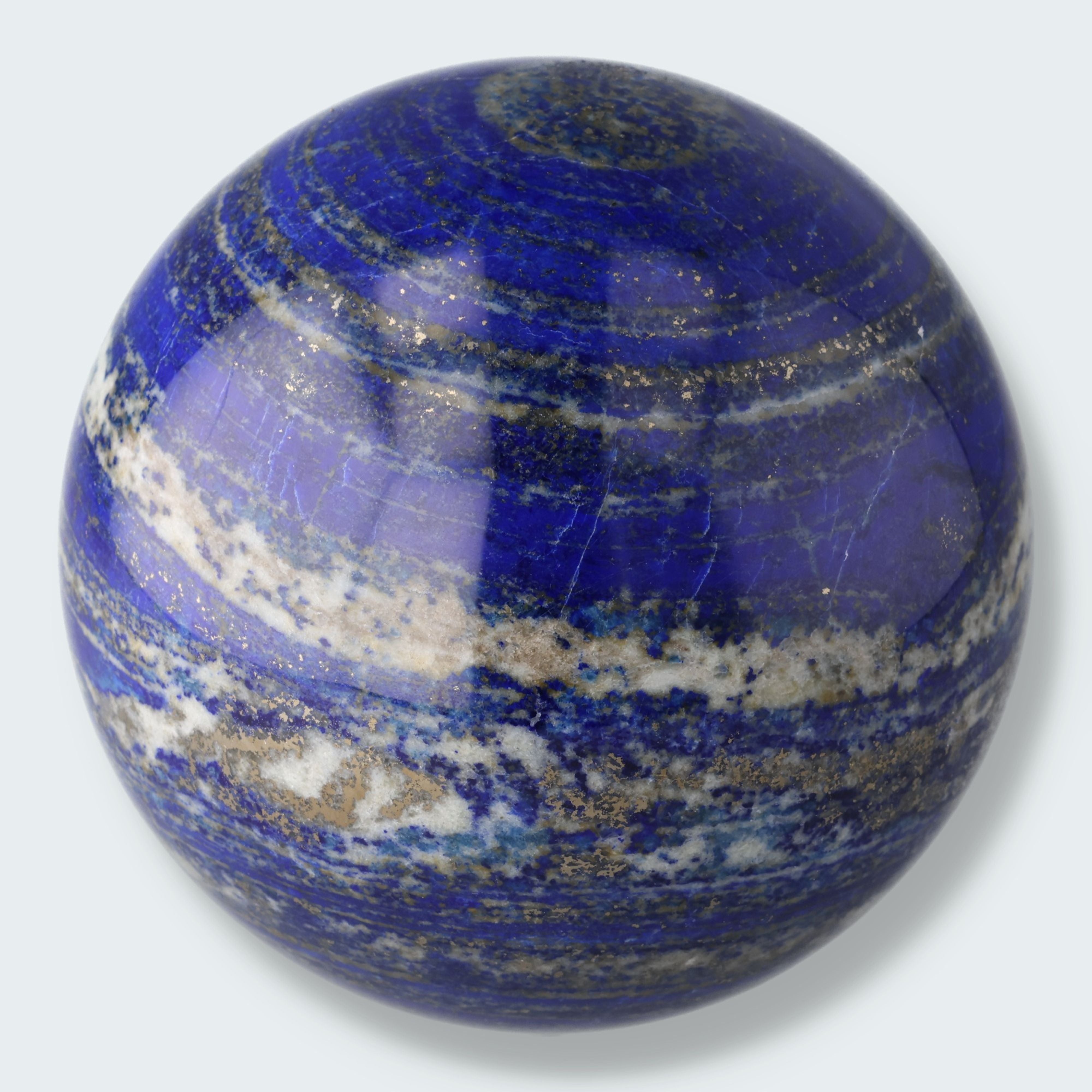 Lapis Lazuli Kugel poliert aus Afghansitan – Ansicht 7