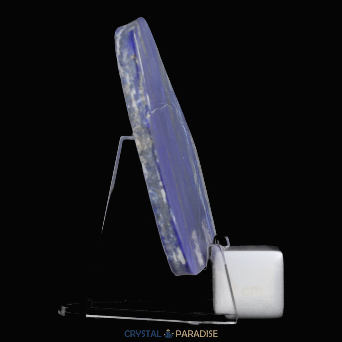 Lapis Lazuli Scheibe poliert aus Afghanistan (121g) – Ansicht 7