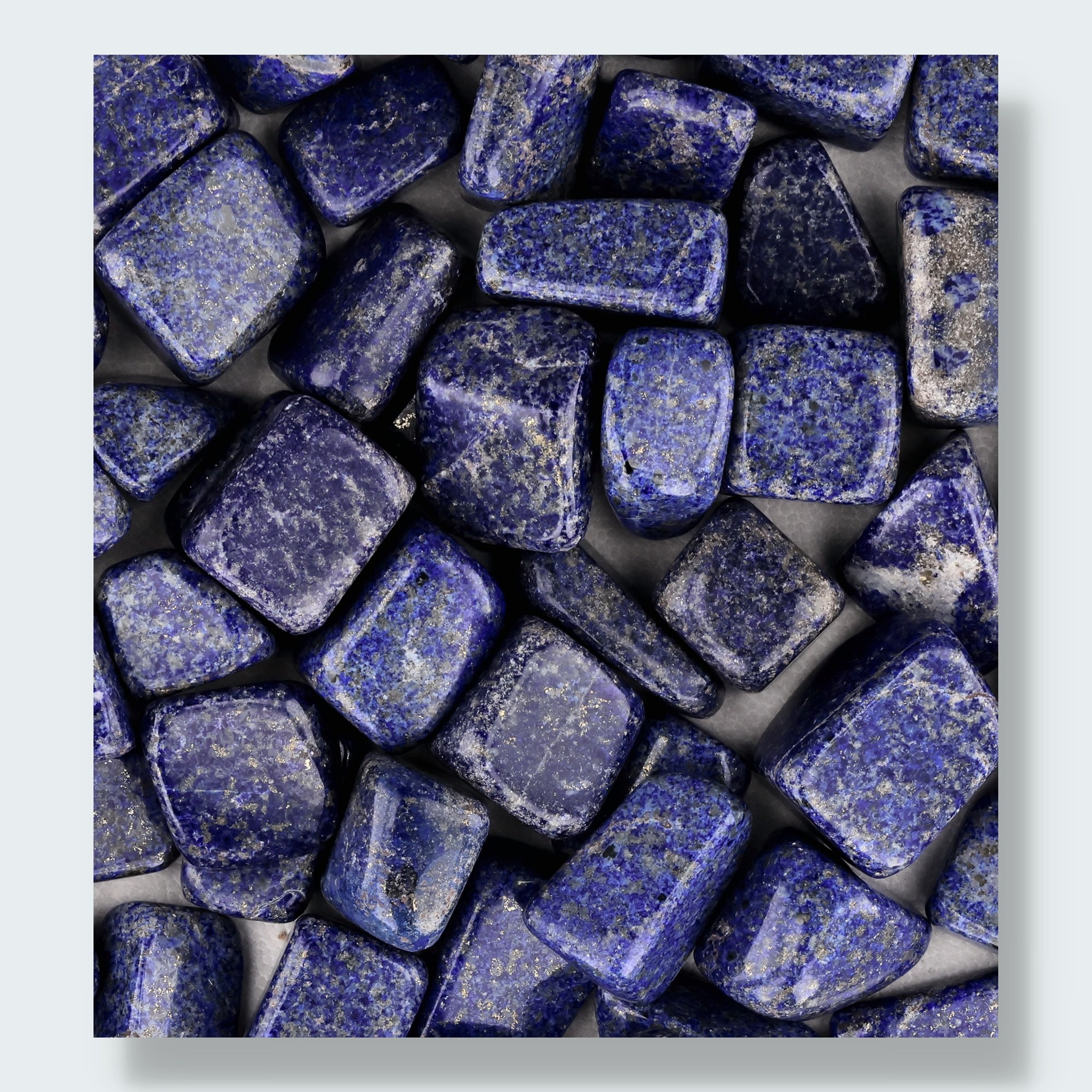 Lazurit Trommelsteine – Ansicht 2