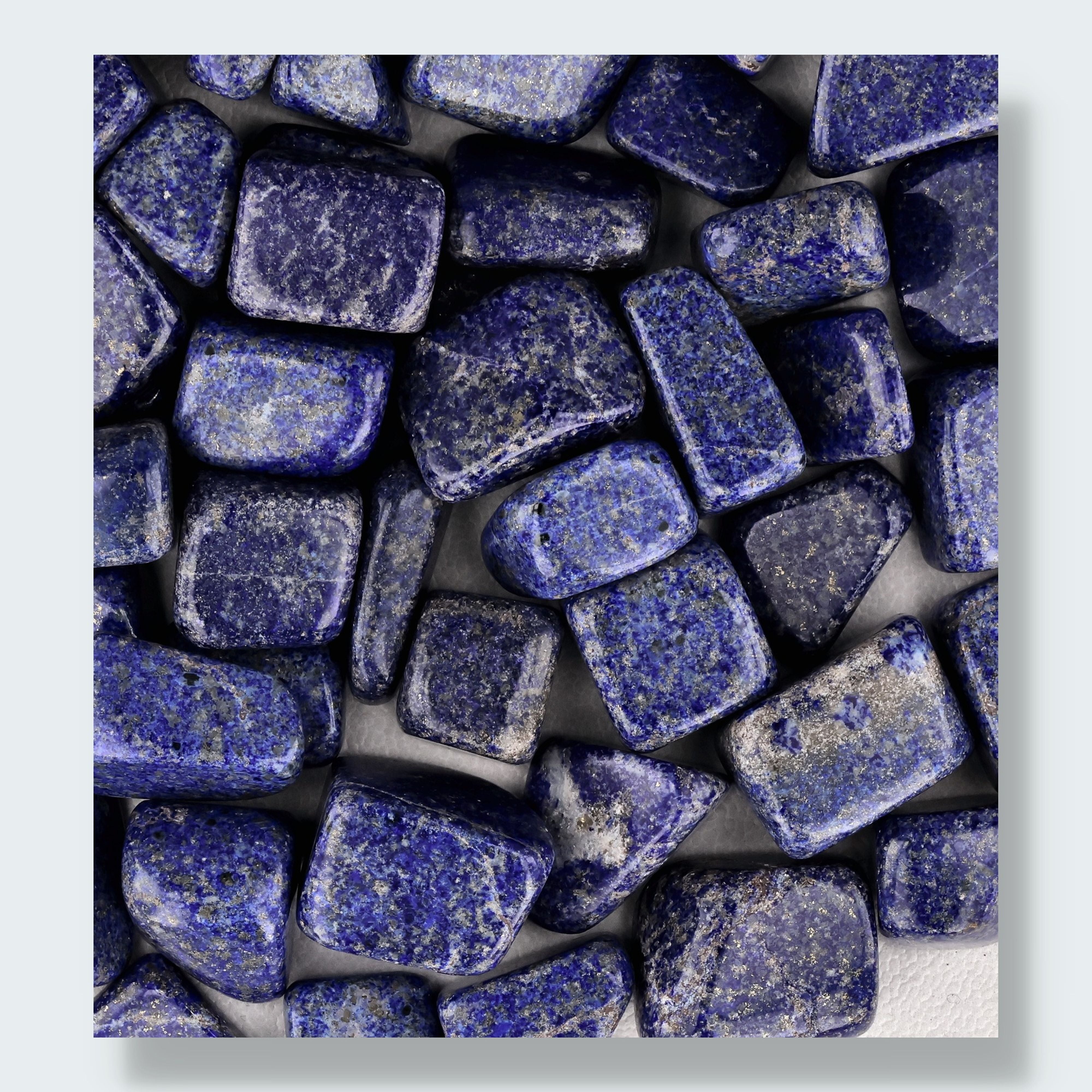 Lazurit Trommelsteine – Ansicht 3