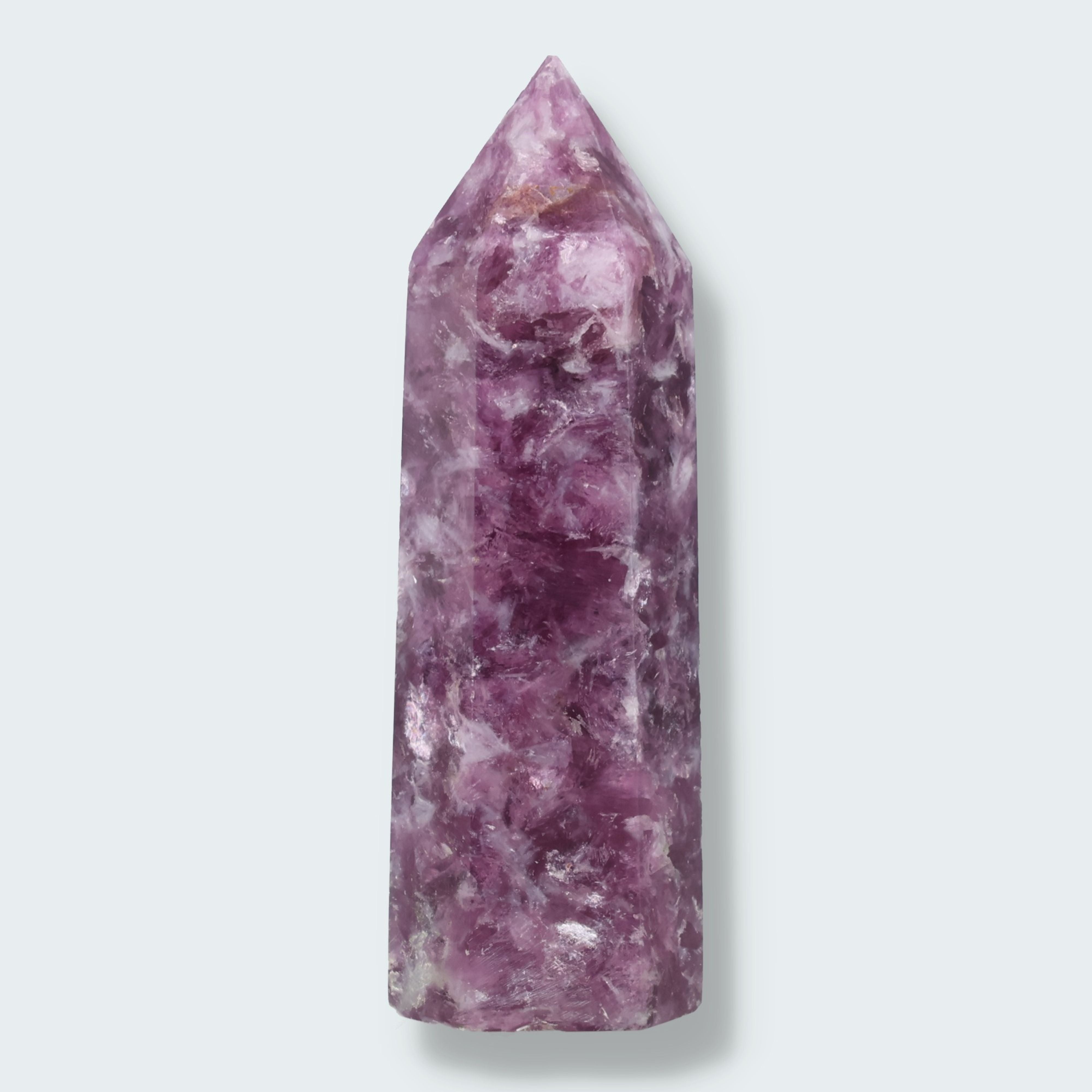 Lepidolit Spitzen – Ansicht 2