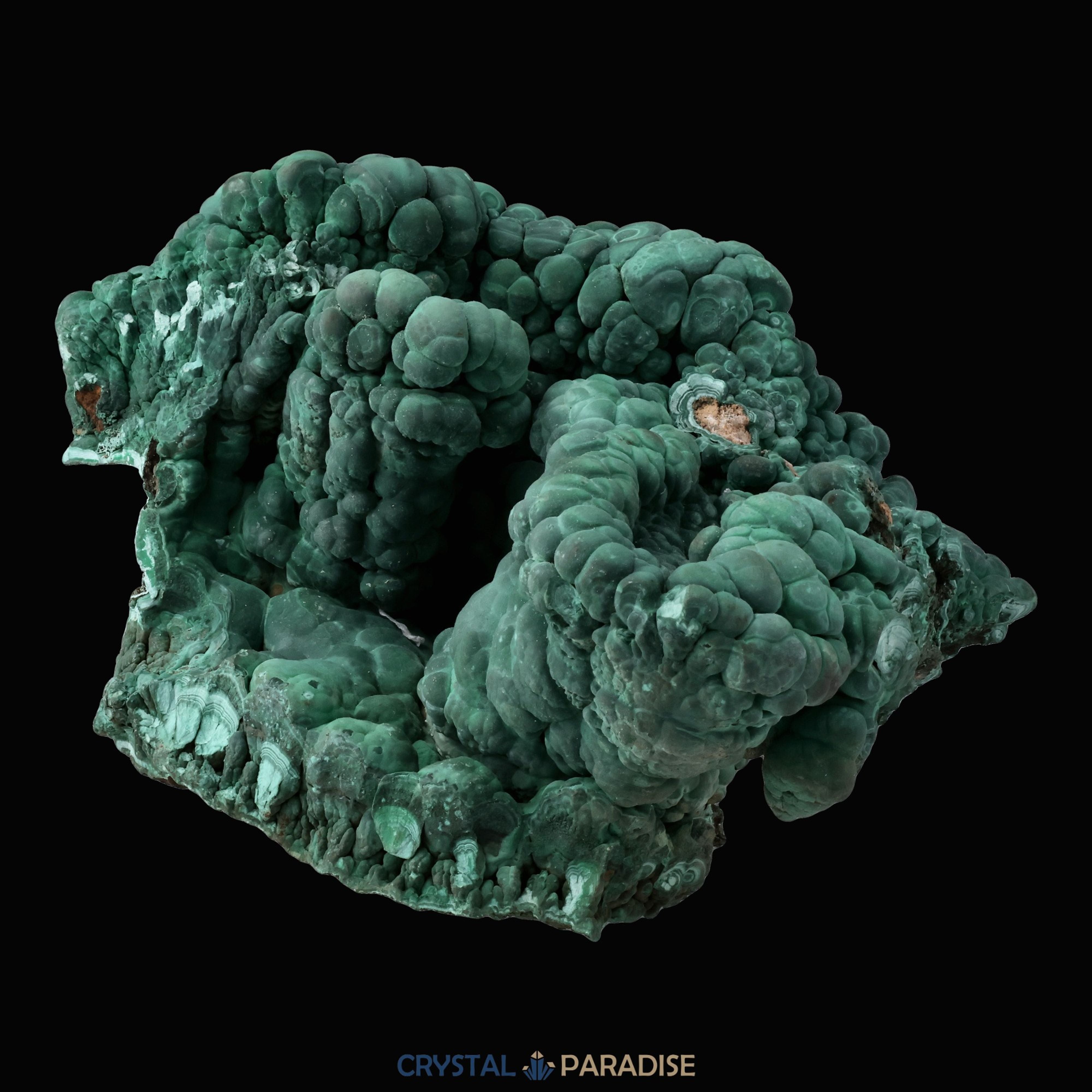 Malachit Grossstufe aus der Tantara Mine, Kongo (5216g) – Ansicht 8