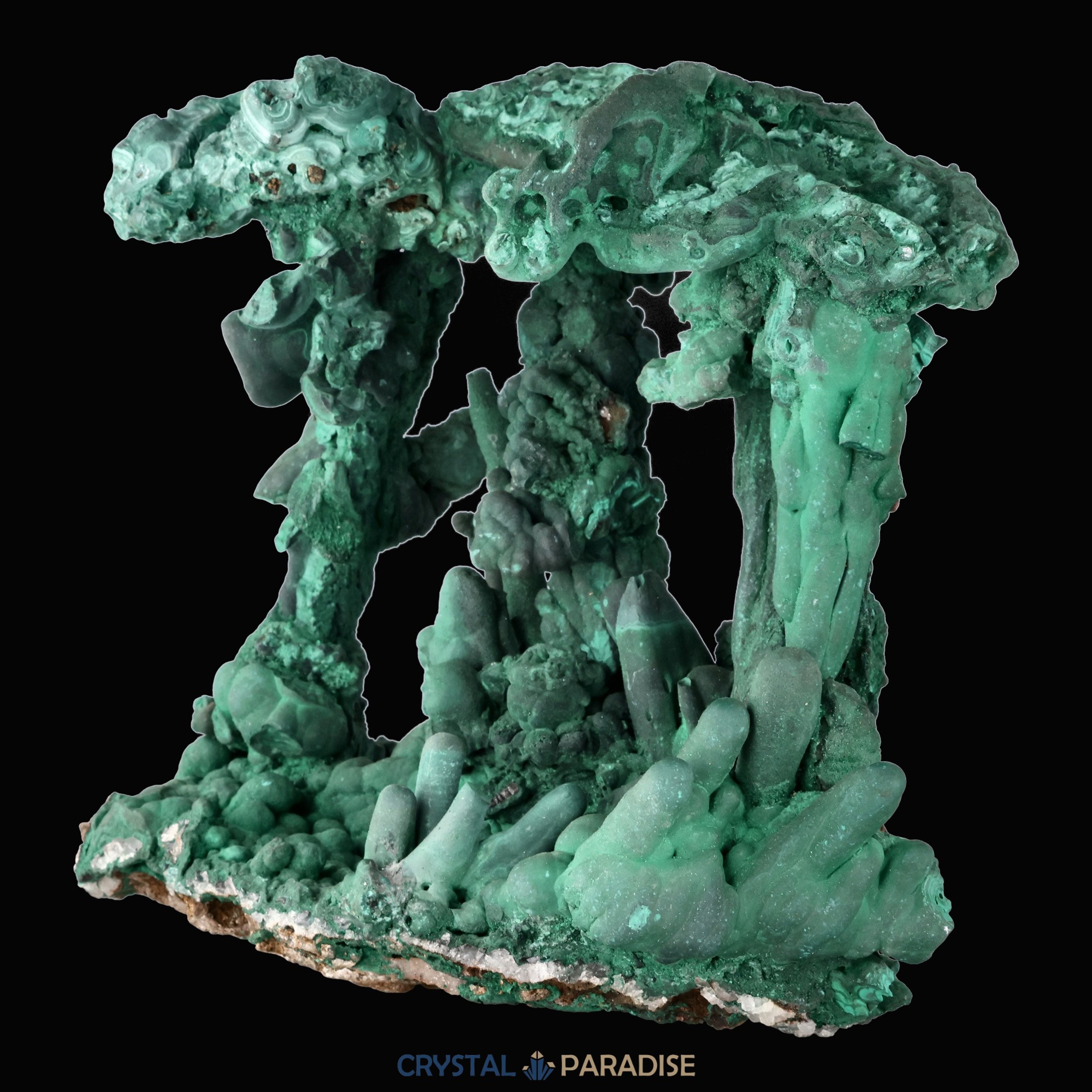 Malachit Grossstufe aus der Tantara Mine, Kongo (6429g) - selten – Ansicht 5
