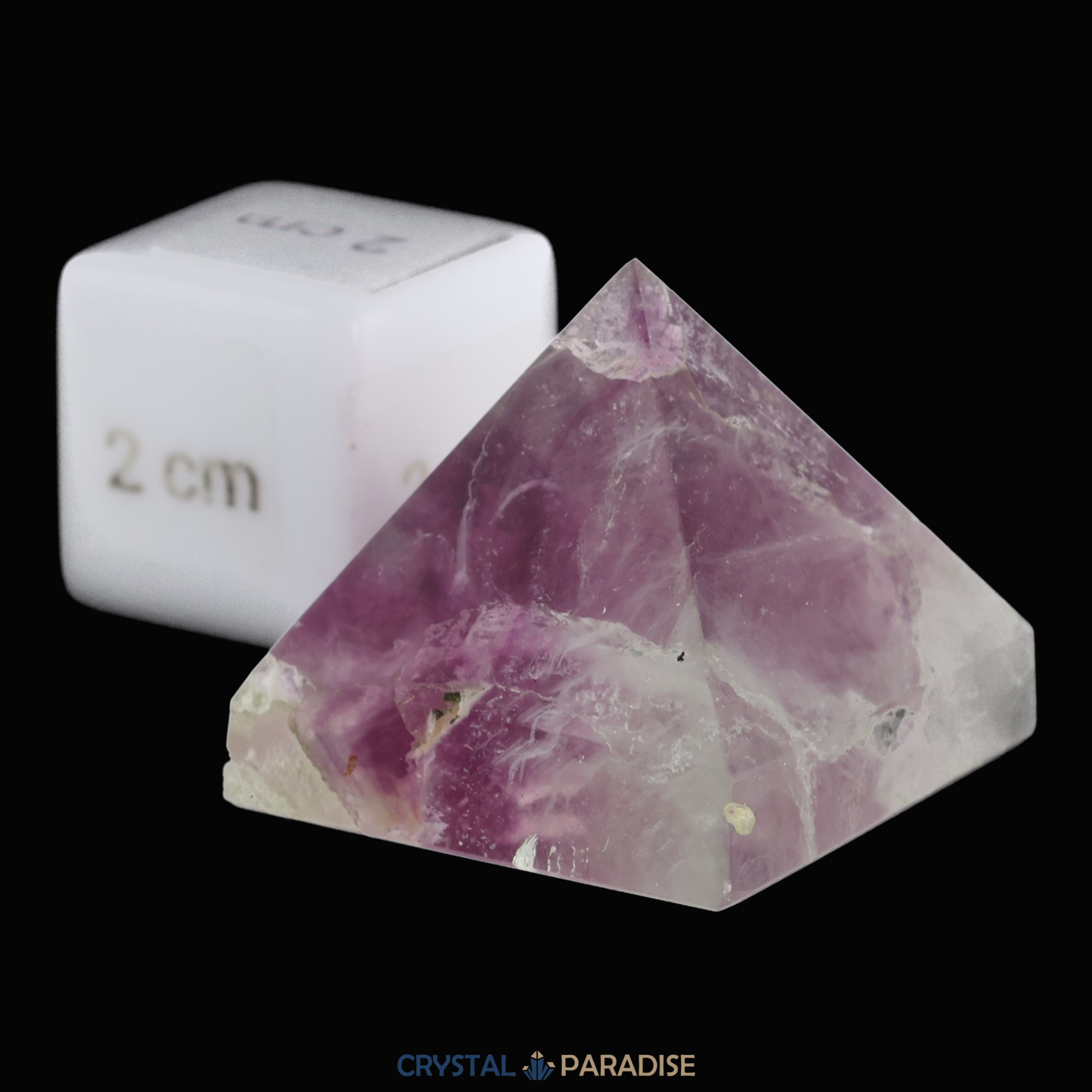 Mini Grüne Fluorit Pyramide (3 cm) – Ansicht 9