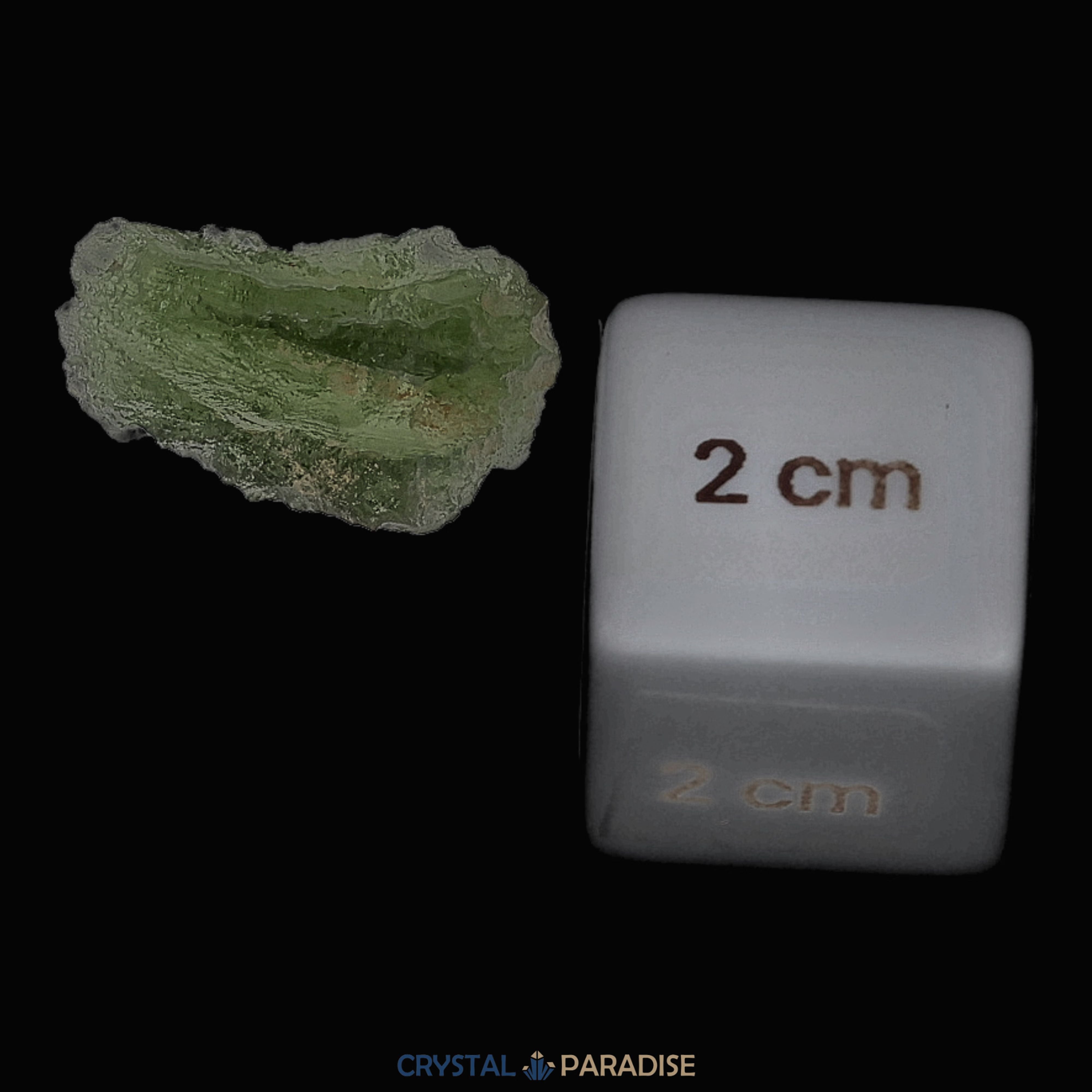 Moldavit aus Tschechien 3,41g – Ansicht 2
