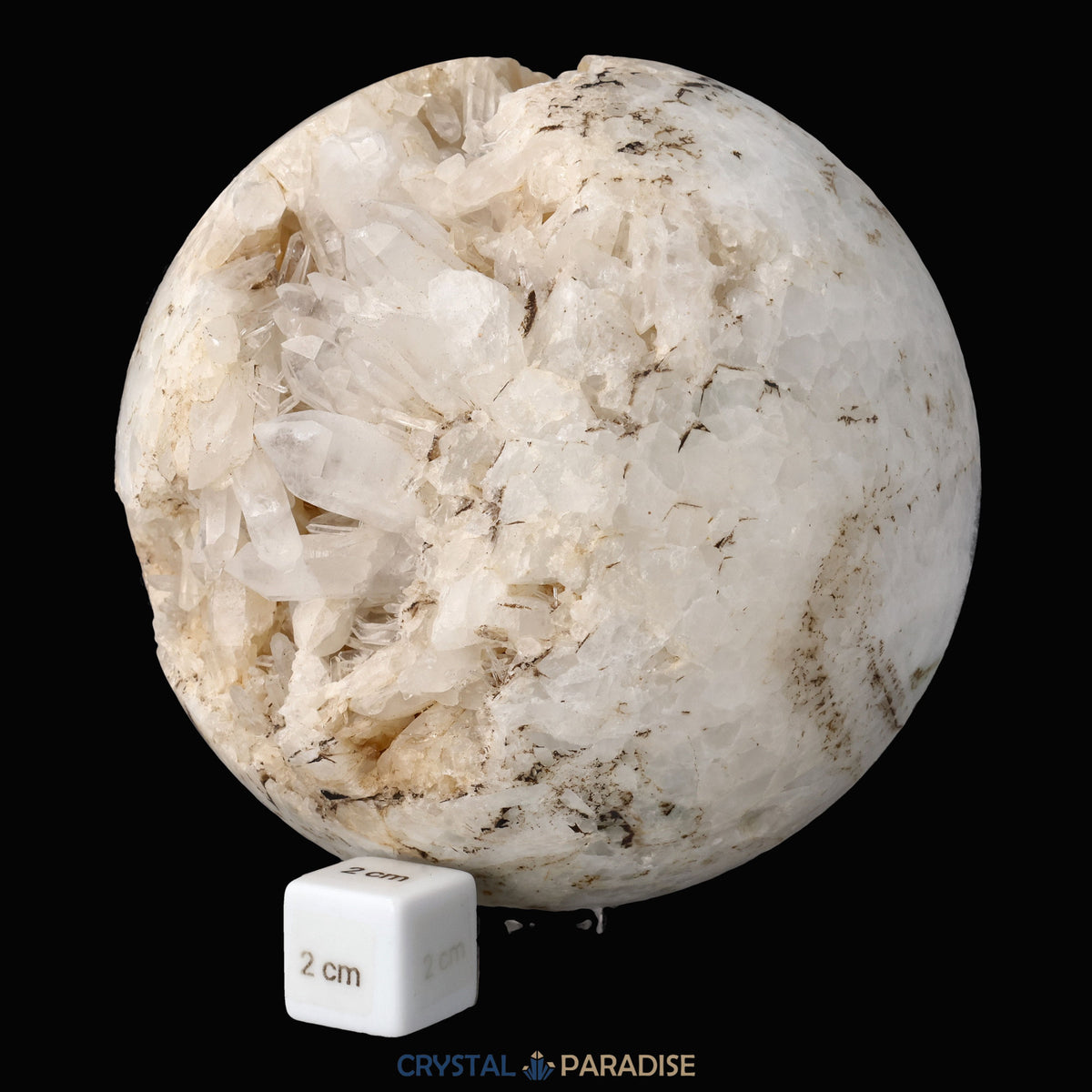 Morokko Quartz Geoden Kugel (2,48kg) – Ansicht 3