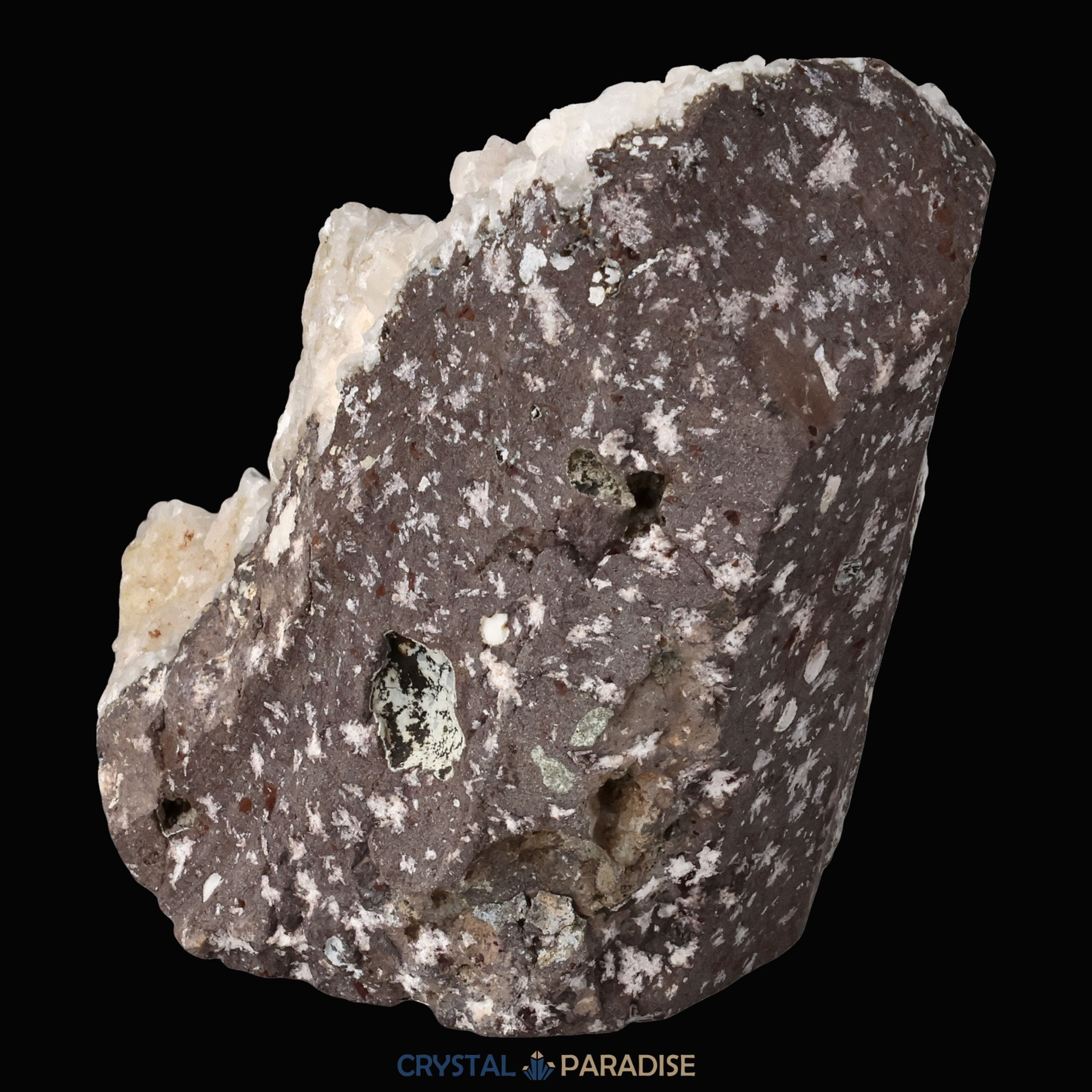 Okenit auf Apophyllit Cluster (Stufe) aus Indien (173g) – Ansicht 7