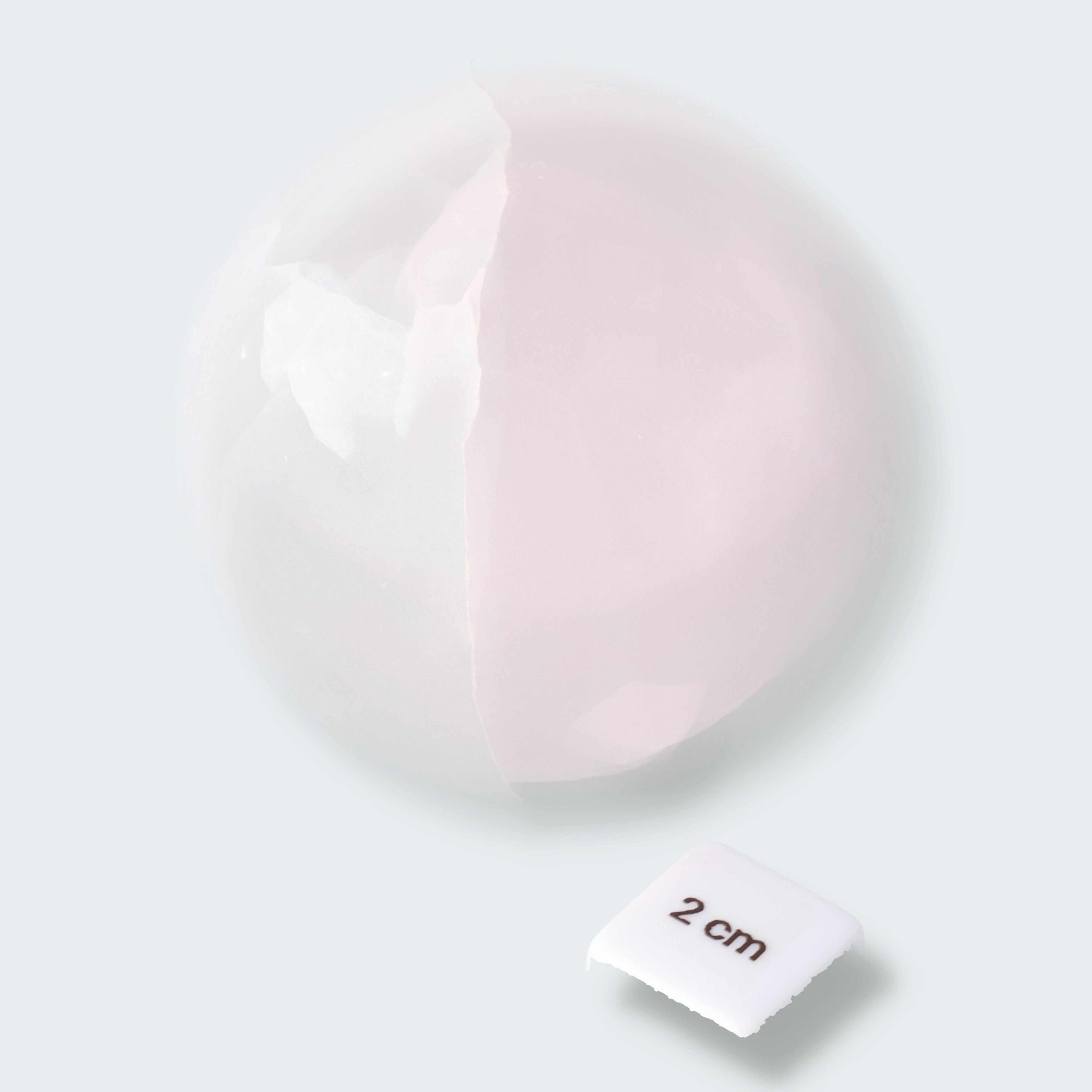 Pink Calcit Kugel (UV Reaktiv) – Ansicht 3
