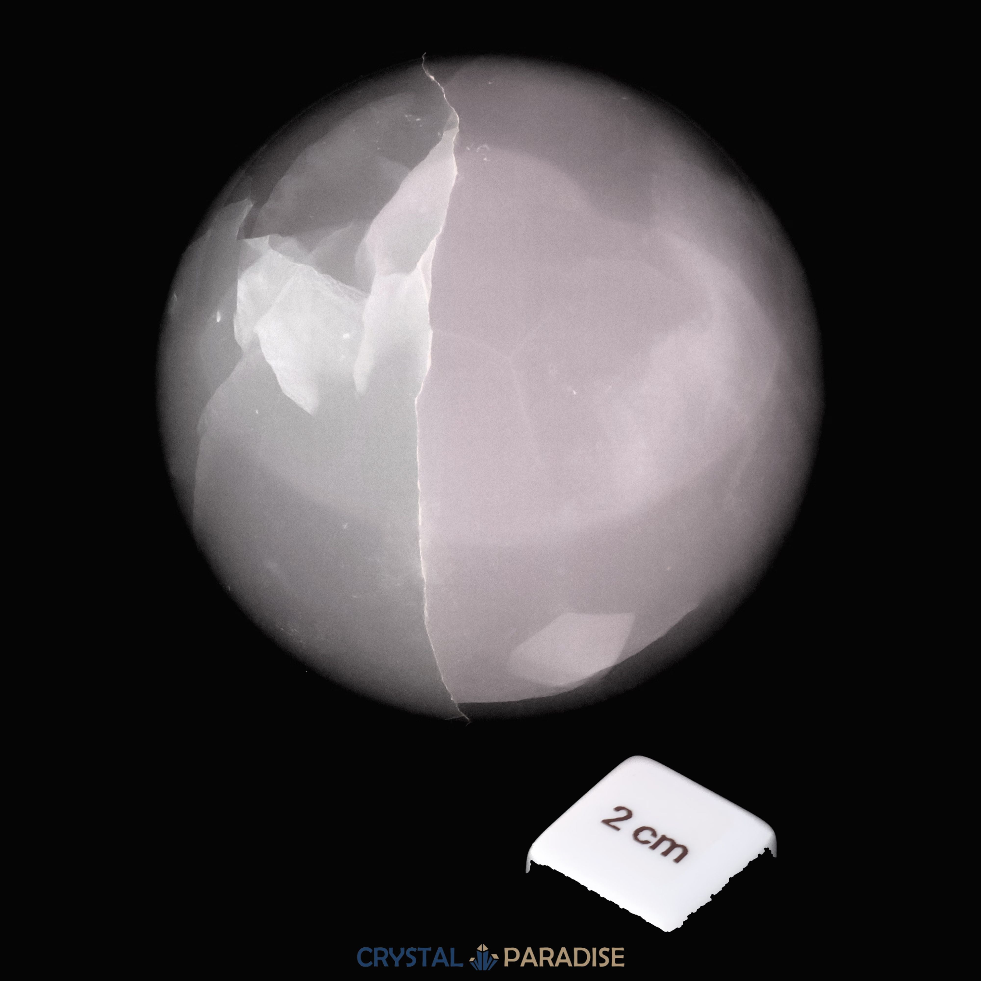 Pink Calcit Kugel (UV Reaktiv) – Ansicht 6