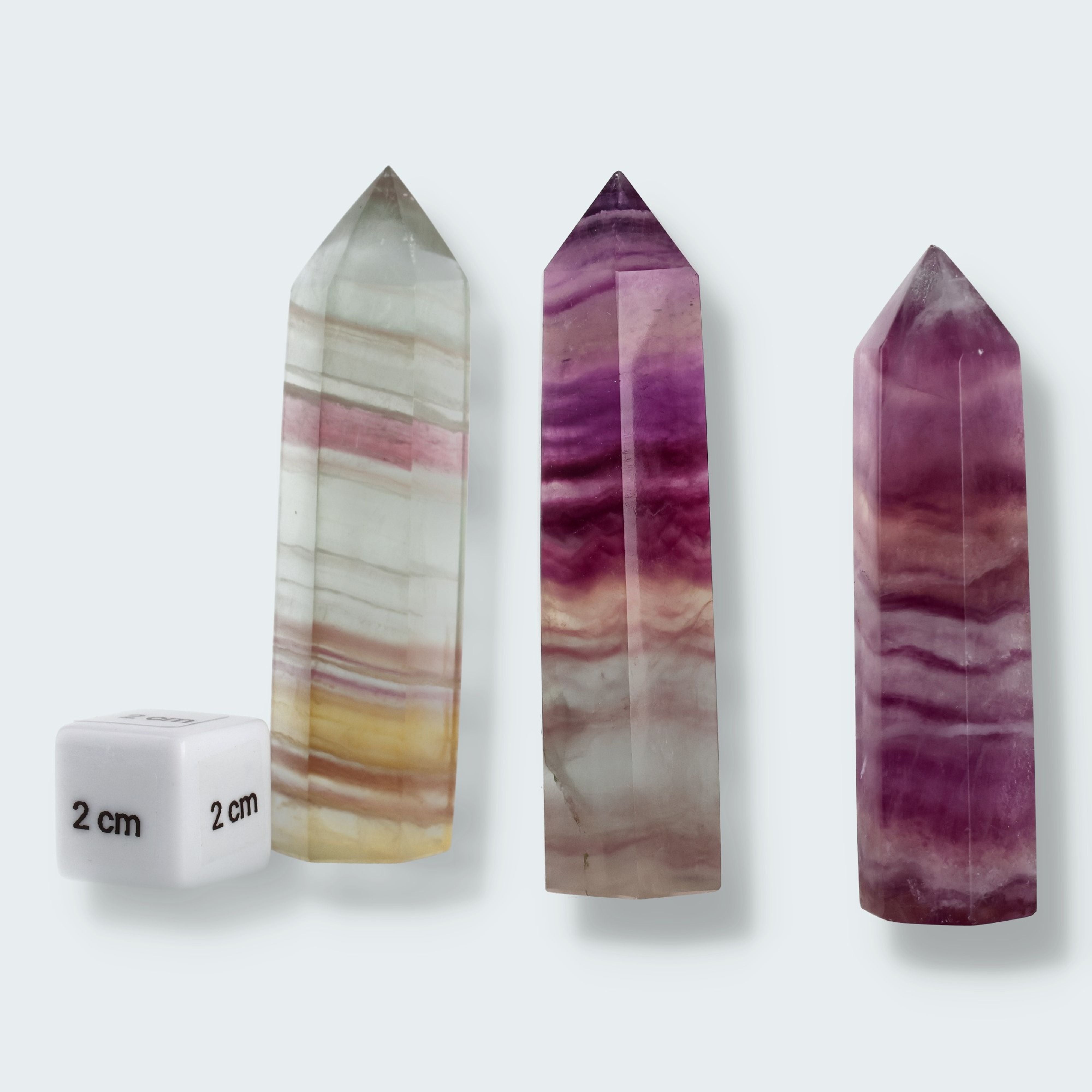 Pink Fluorit Spitze – Ansicht 3