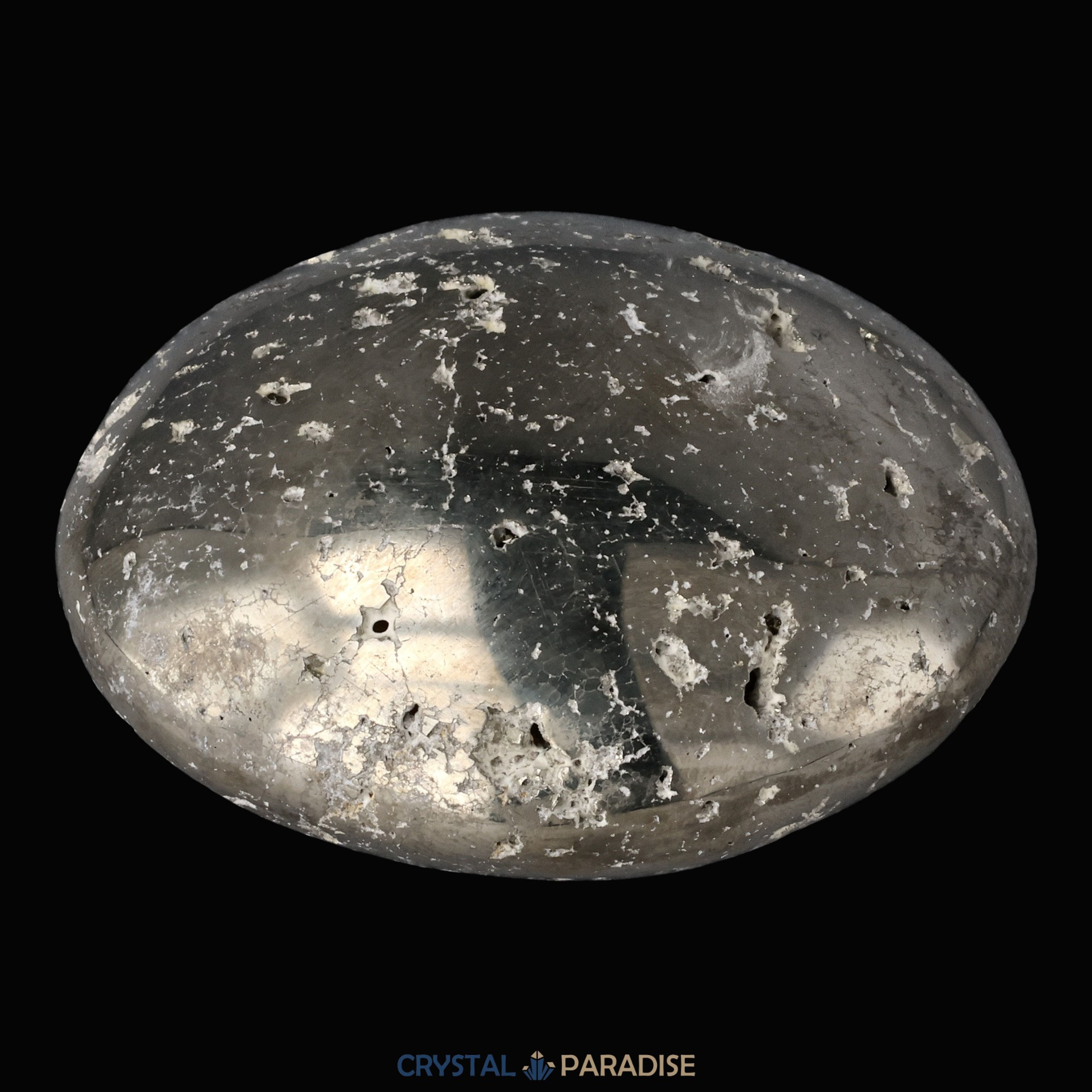 Pyrit Druzy Handschmeichler aus Huánuco, Peru (ca. 5,5 cm) – Ansicht 13