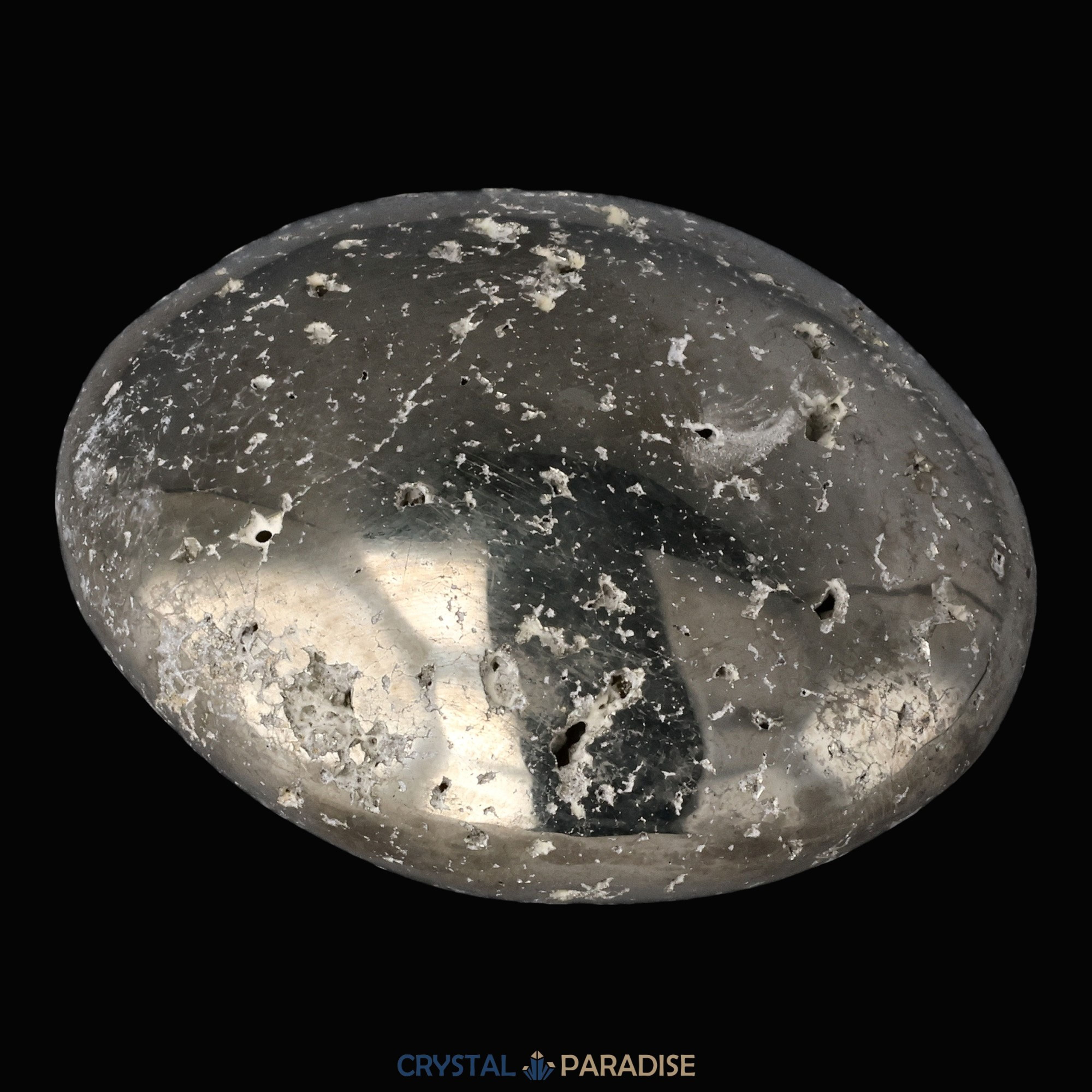 Pyrit Druzy Handschmeichler aus Huánuco, Peru (ca. 5,5 cm) – Ansicht 14