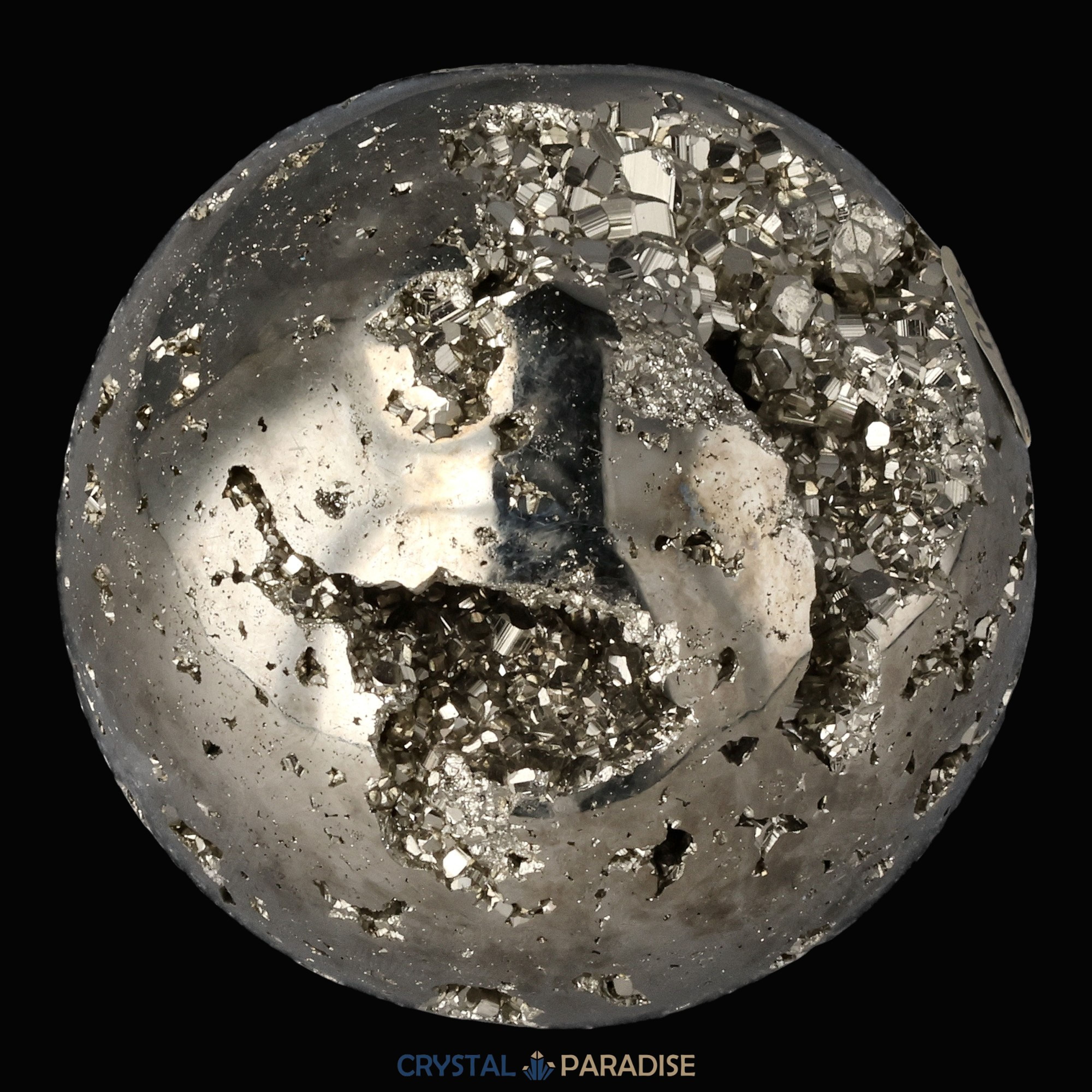 Pyrit Druzy Kugeln aus Huánuco, Peru 5cm – Ansicht 14
