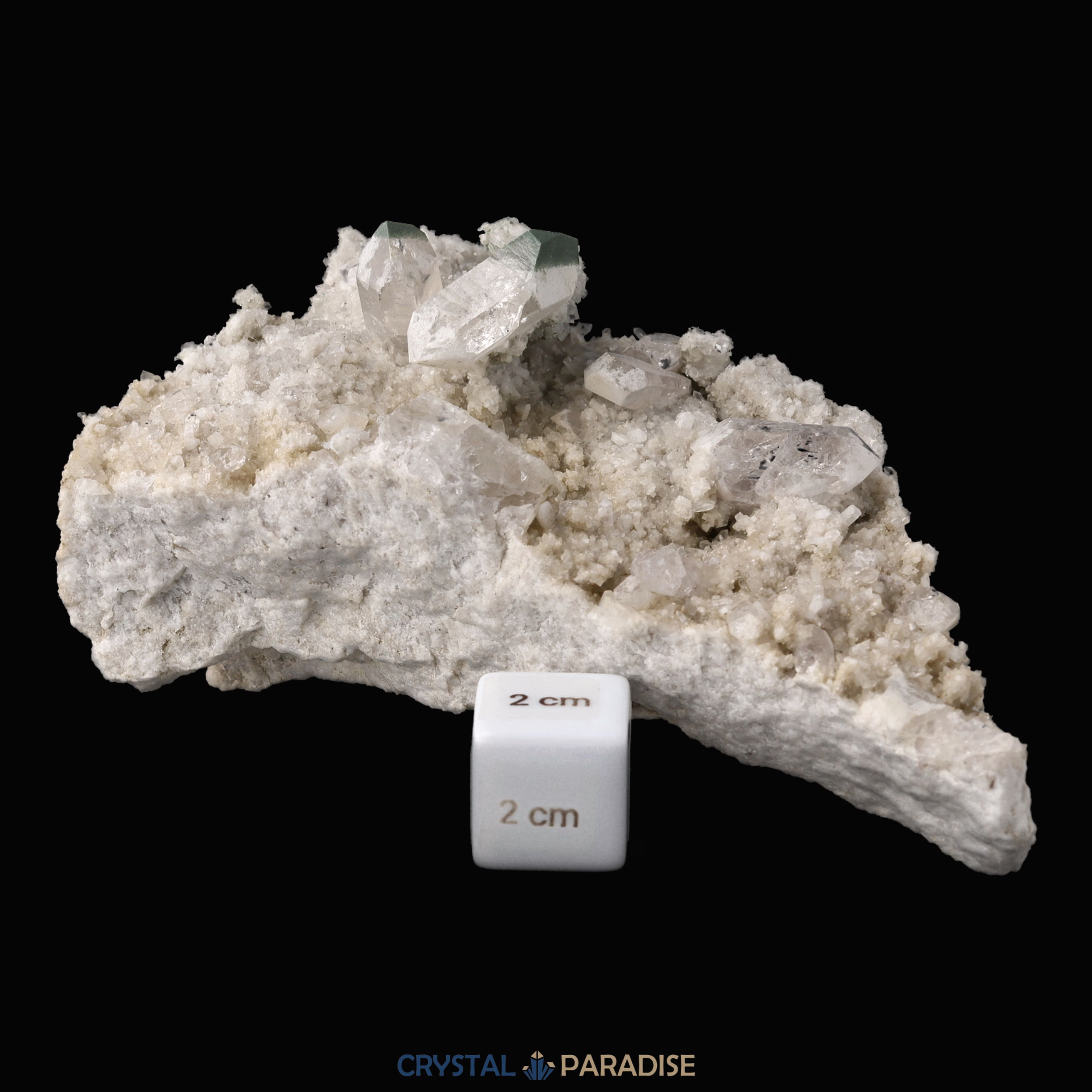 Quarz mit Lumeniteinschlussaus der Schweiz (491g) – Ansicht 2