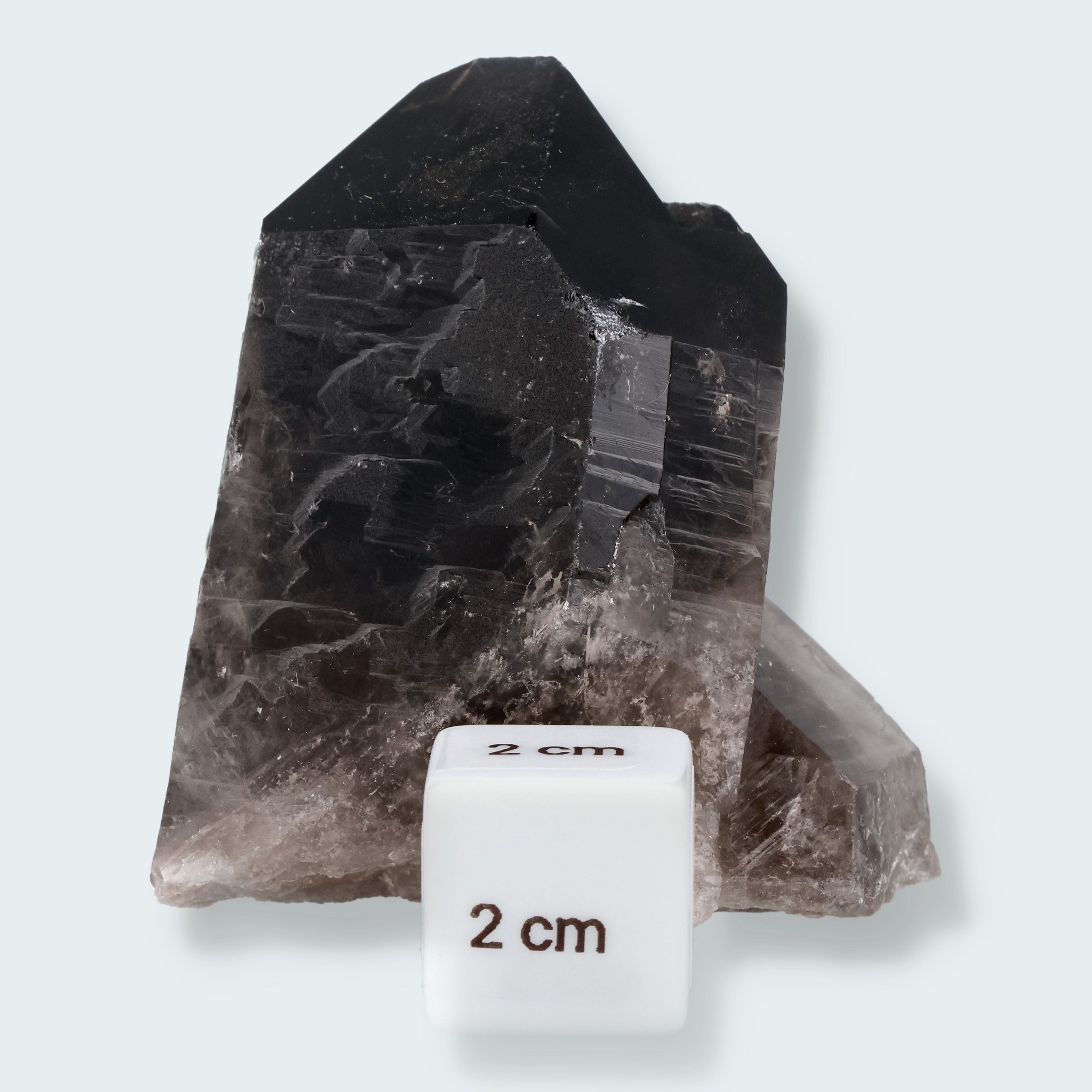 Rauchquarz Handstufe aus Brasilien (233g) - bestrahlt – Ansicht 2