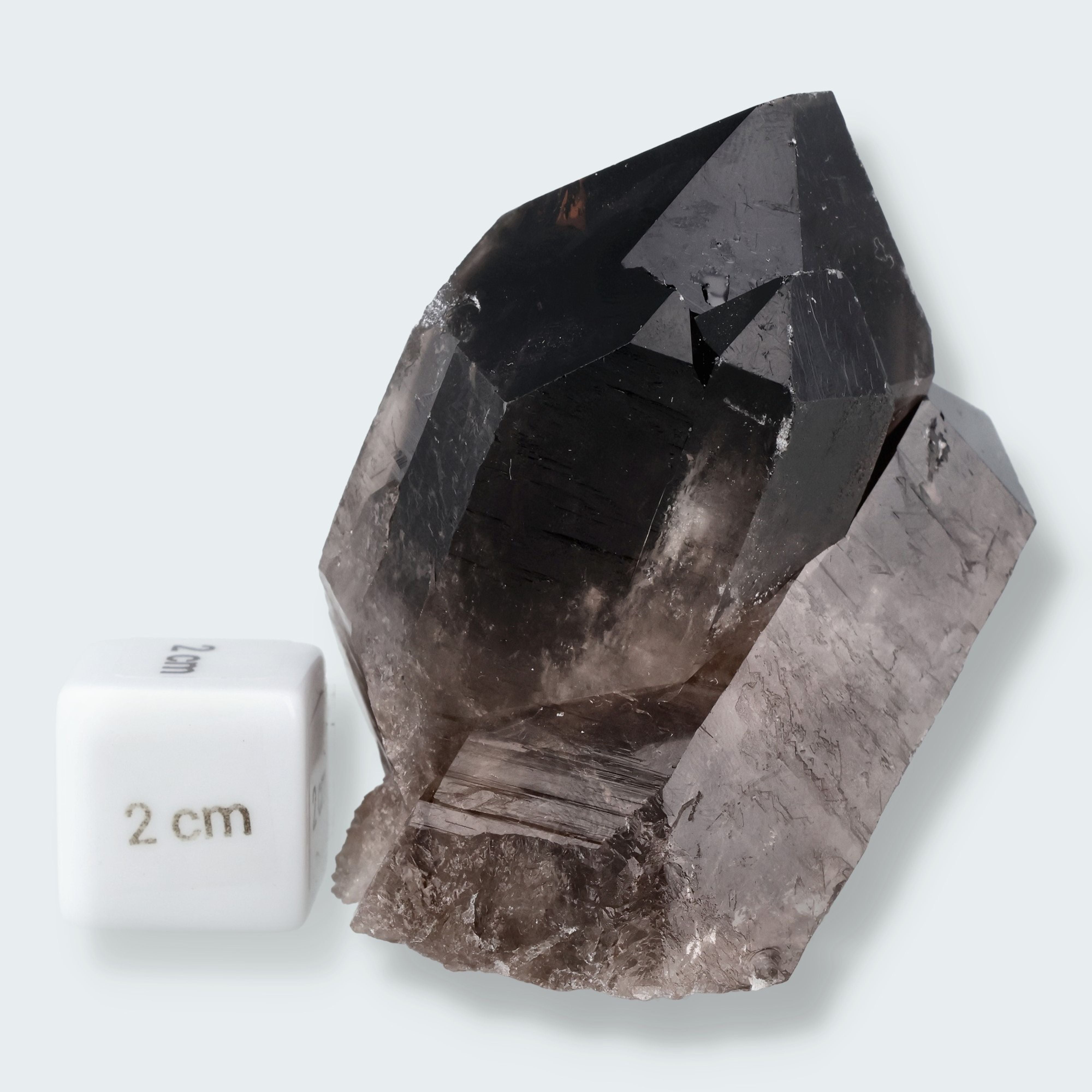 Rauchquarz Handstufe aus Brasilien (233g) - bestrahlt – Ansicht 4