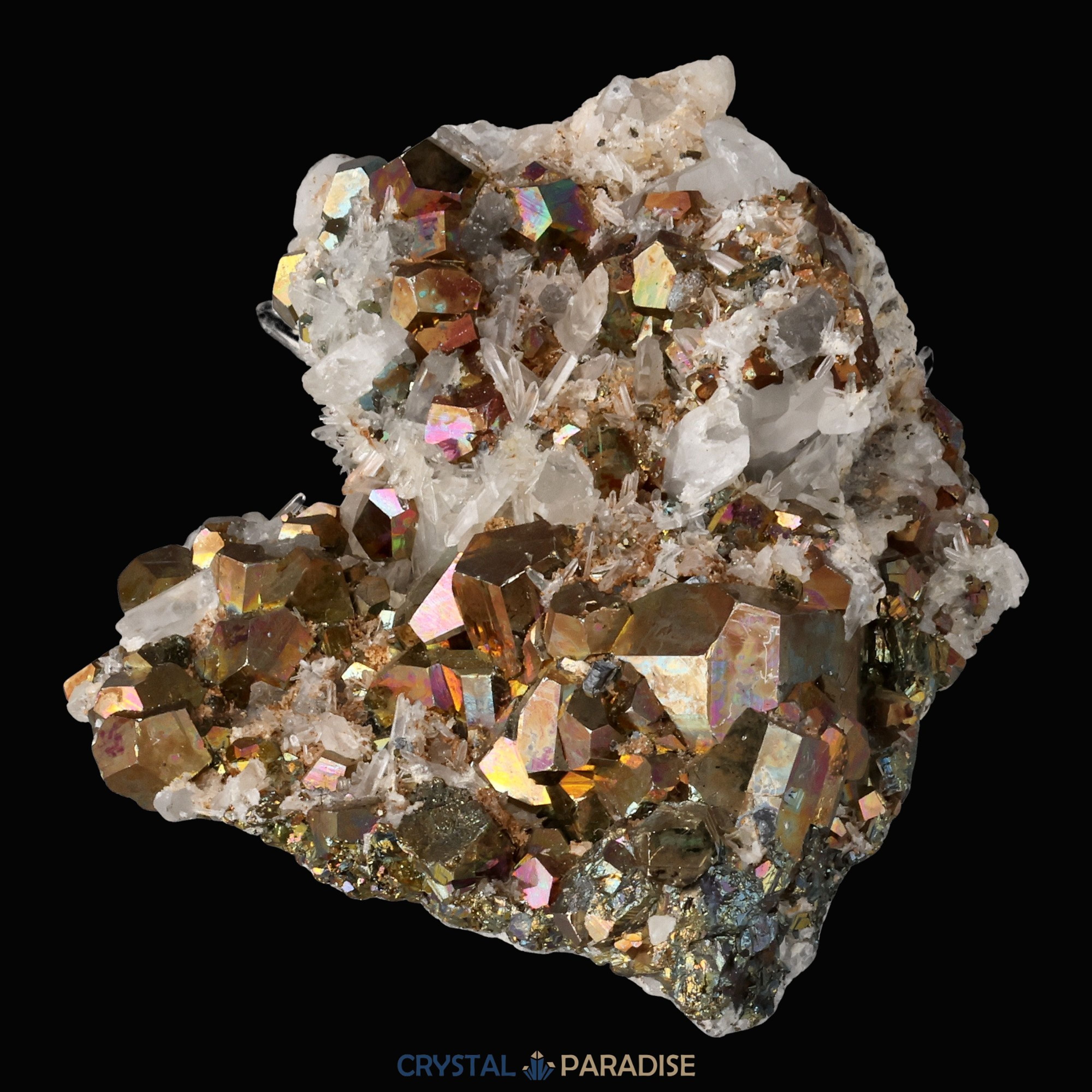 Regenbogen Pyrit aus Indonesien (267g) – Ansicht 5