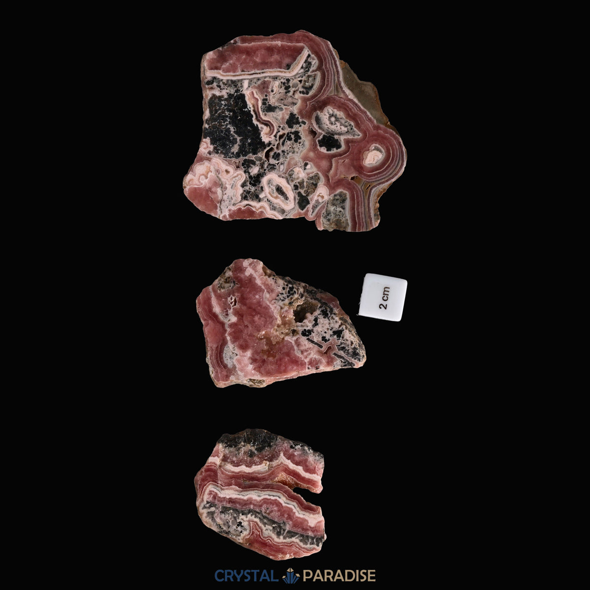 Rhodochrosit Scheibe aus Argentinien – Ansicht 7
