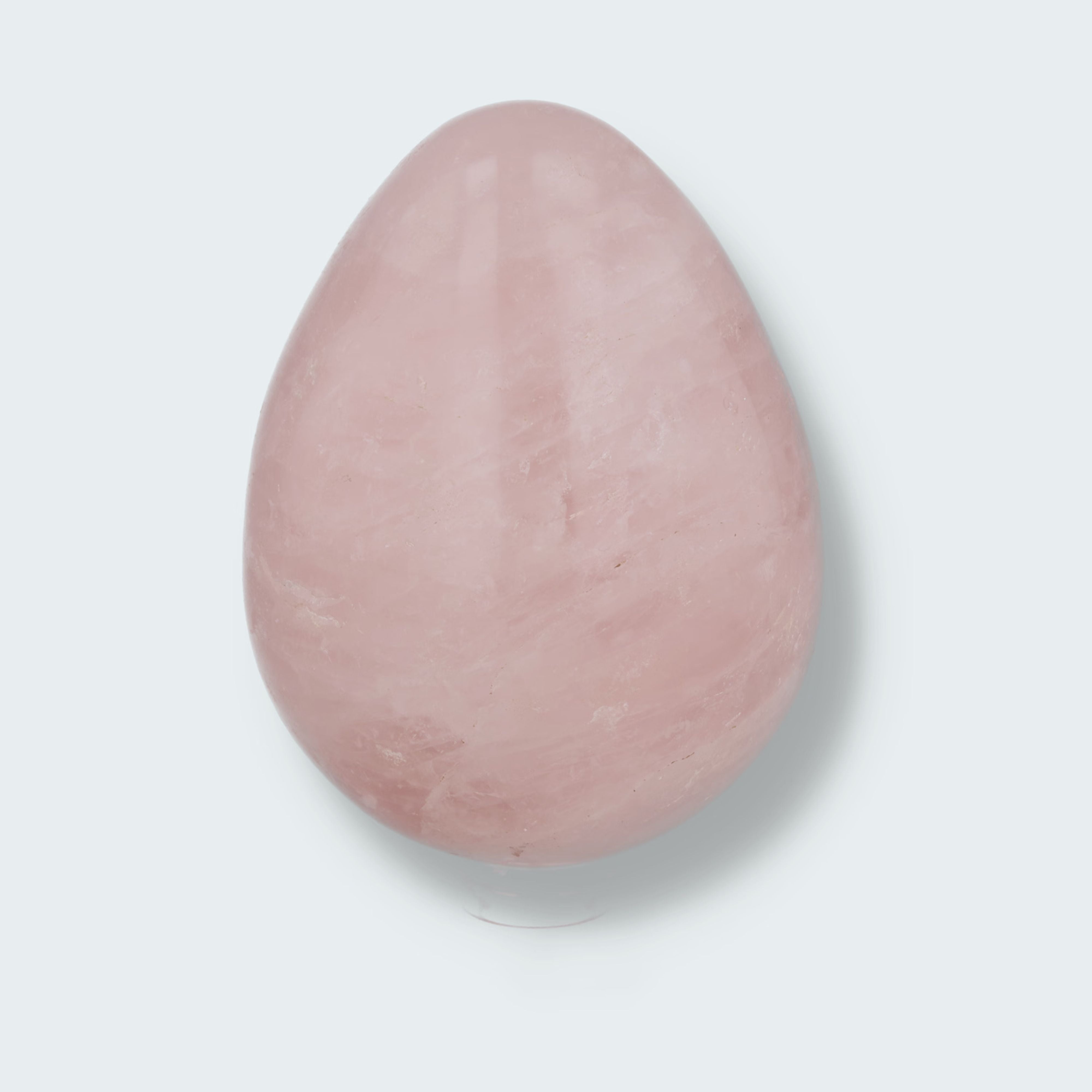 Rosenquarz Ei – Ansicht 2