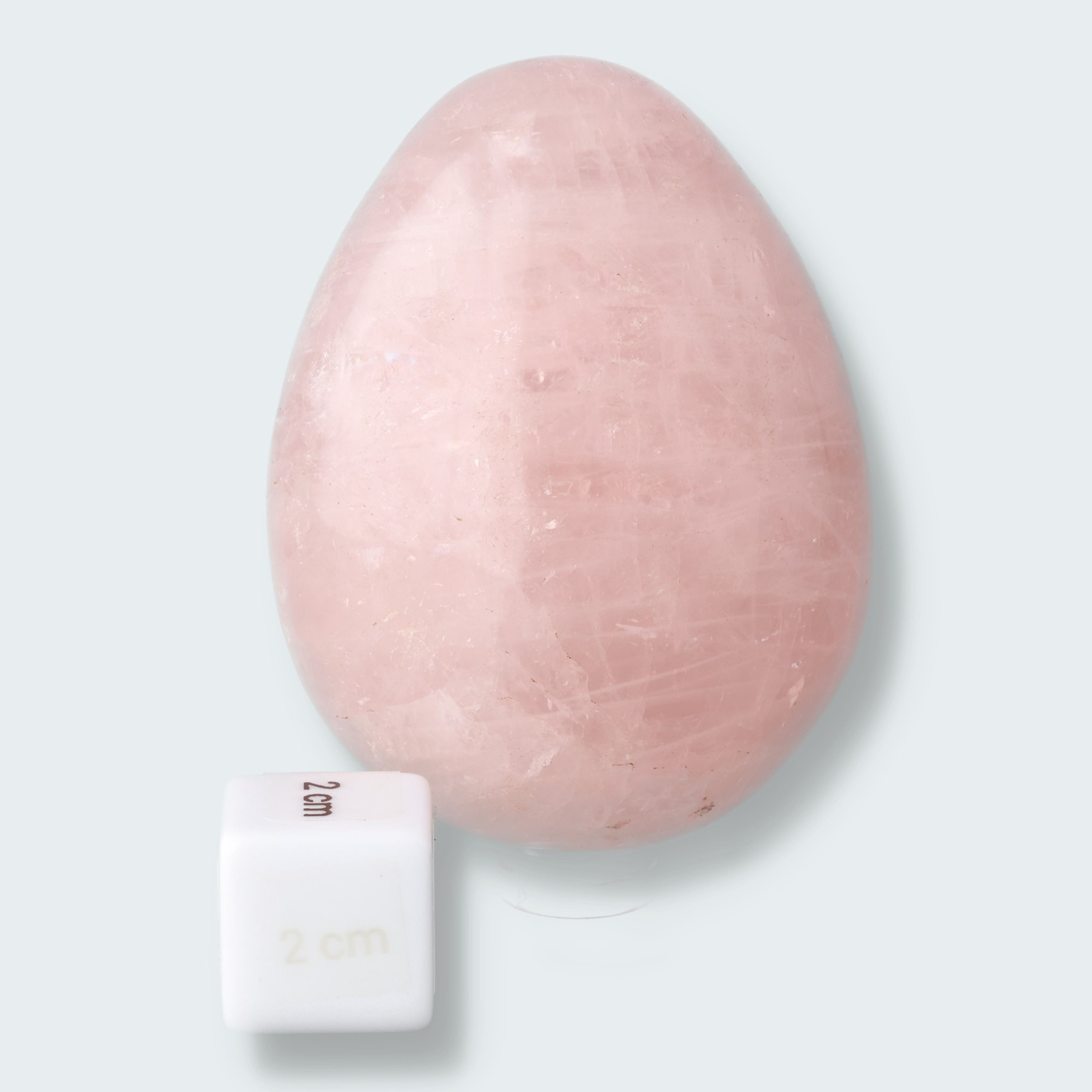 Rosenquarz Ei – Ansicht 4