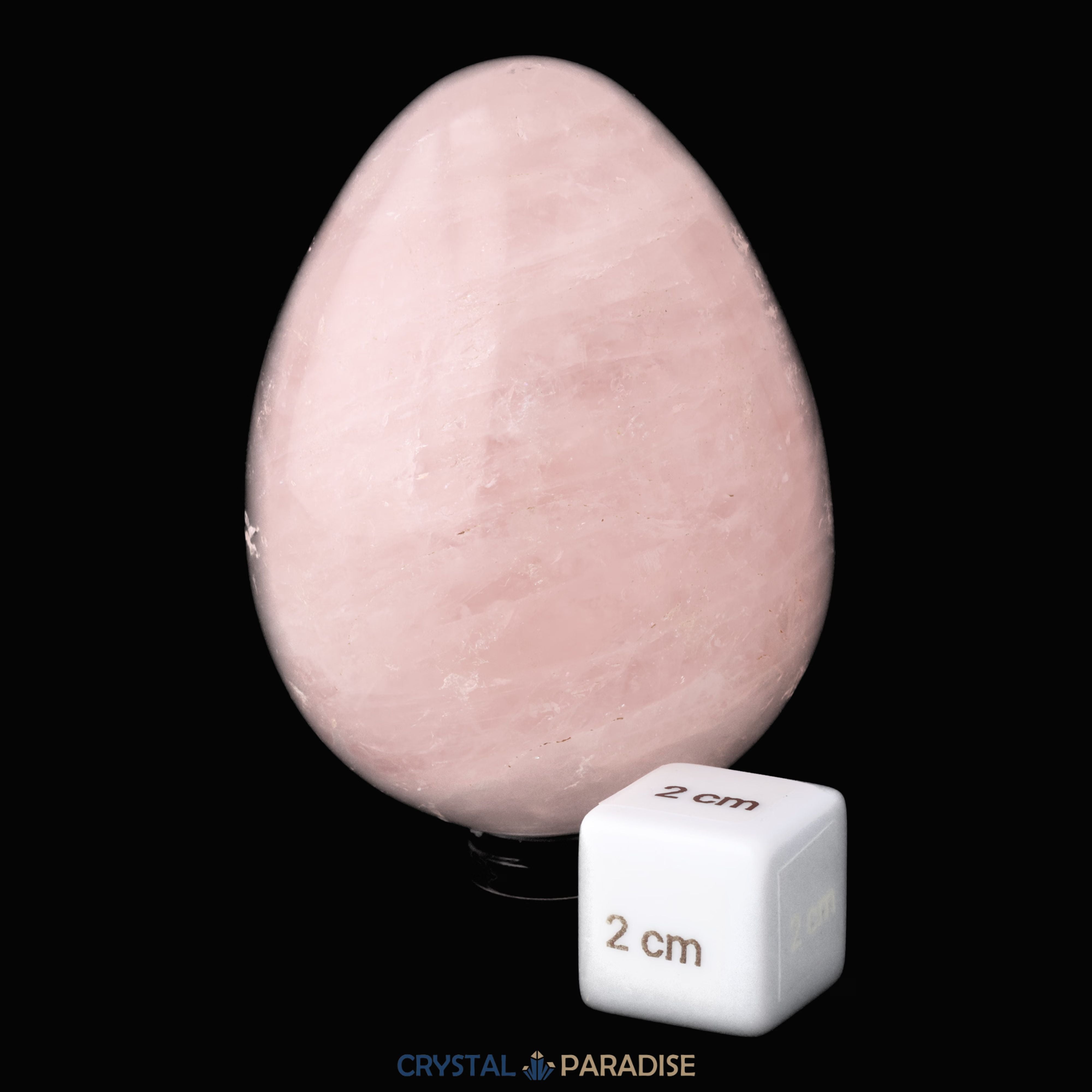 Rosenquarz Ei – Ansicht 6