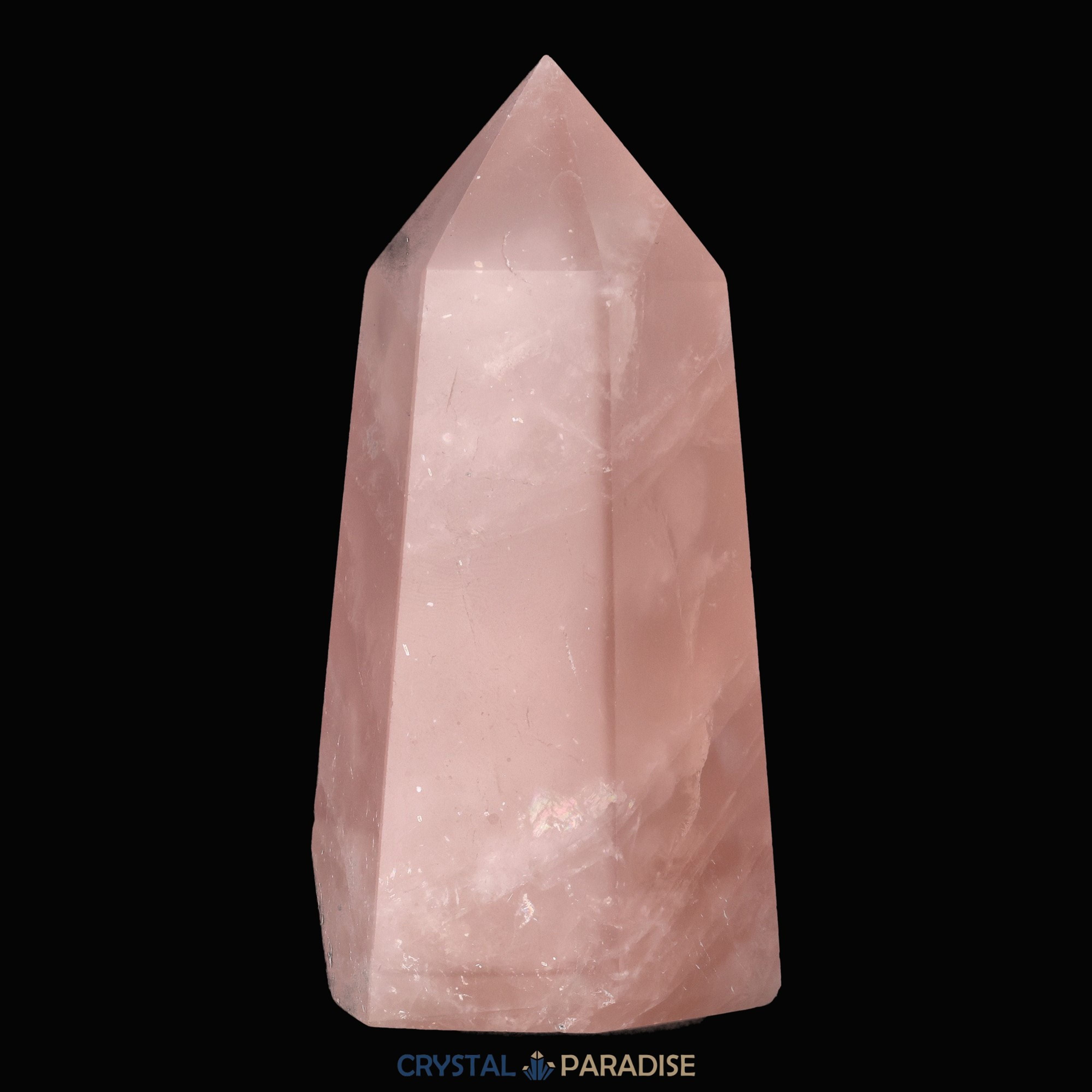 Rosenquarz Obelisk (rosa transparent) – Ansicht 14