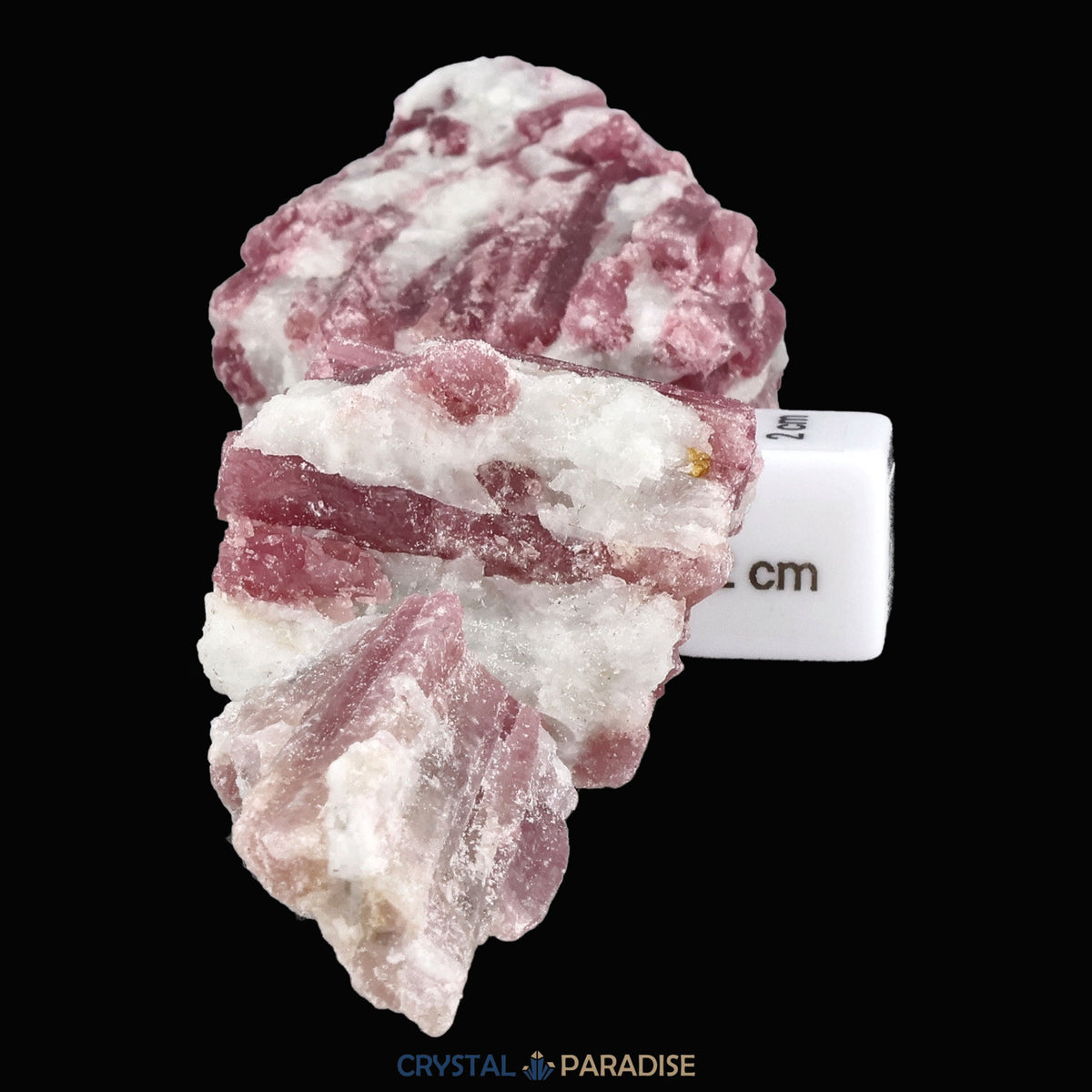 Rubelit (Turmalingruppe) Stufe aus Brasilien – Ansicht 10