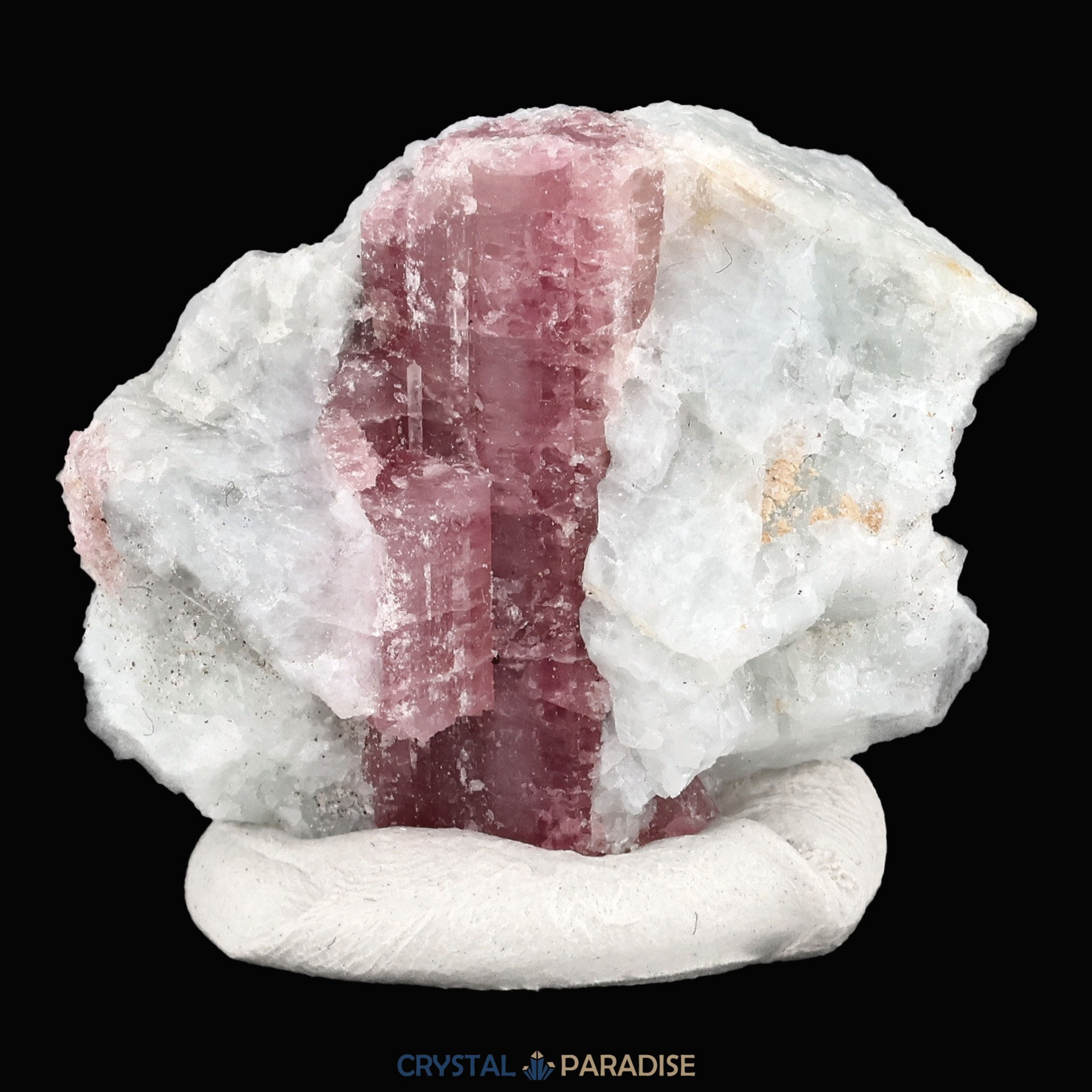 Rubelit (Turmalingruppe) Stufe aus Brasilien (19g) – Ansicht 4