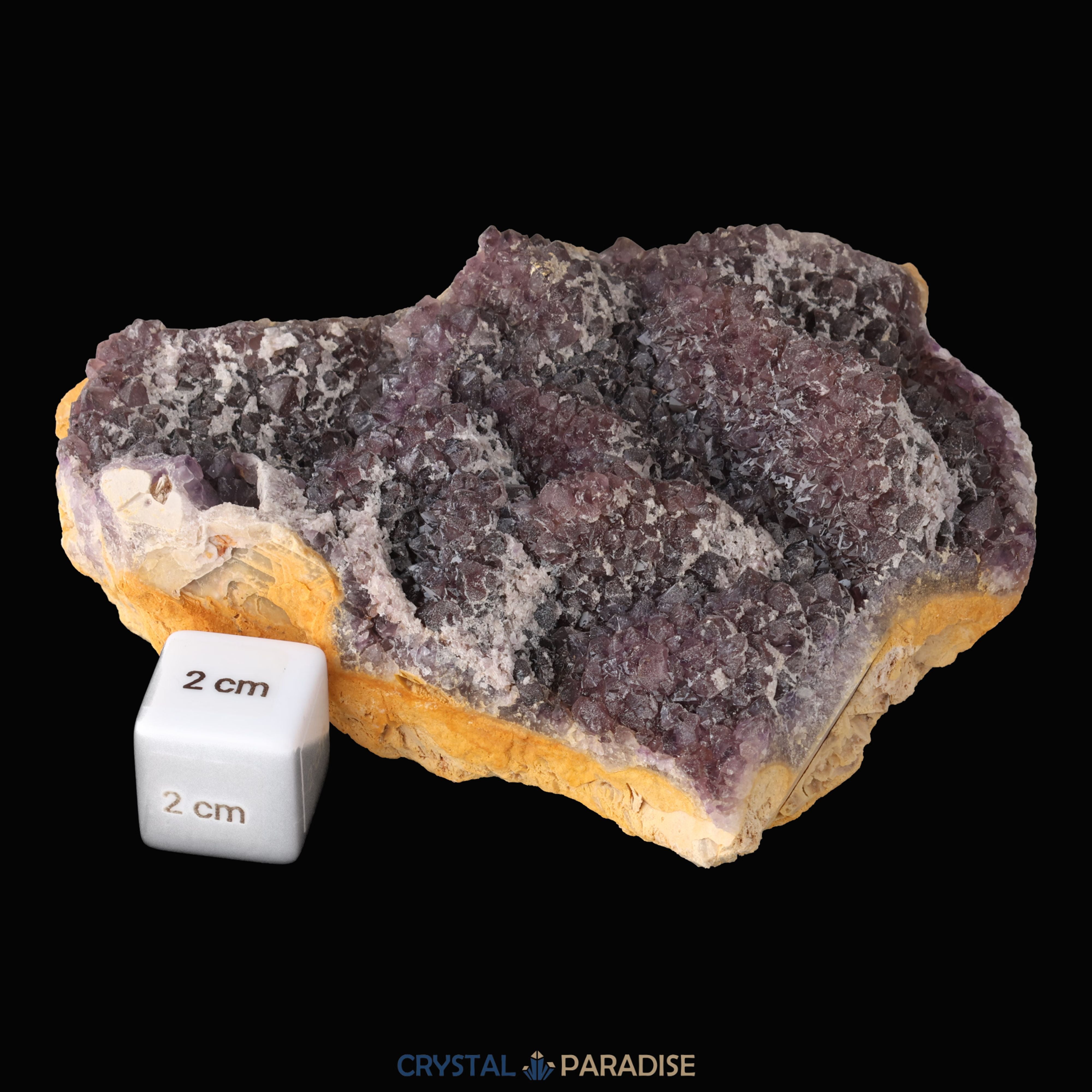 Schneeflocken Fluorit aus Yunnan China (407g) – Ansicht 2