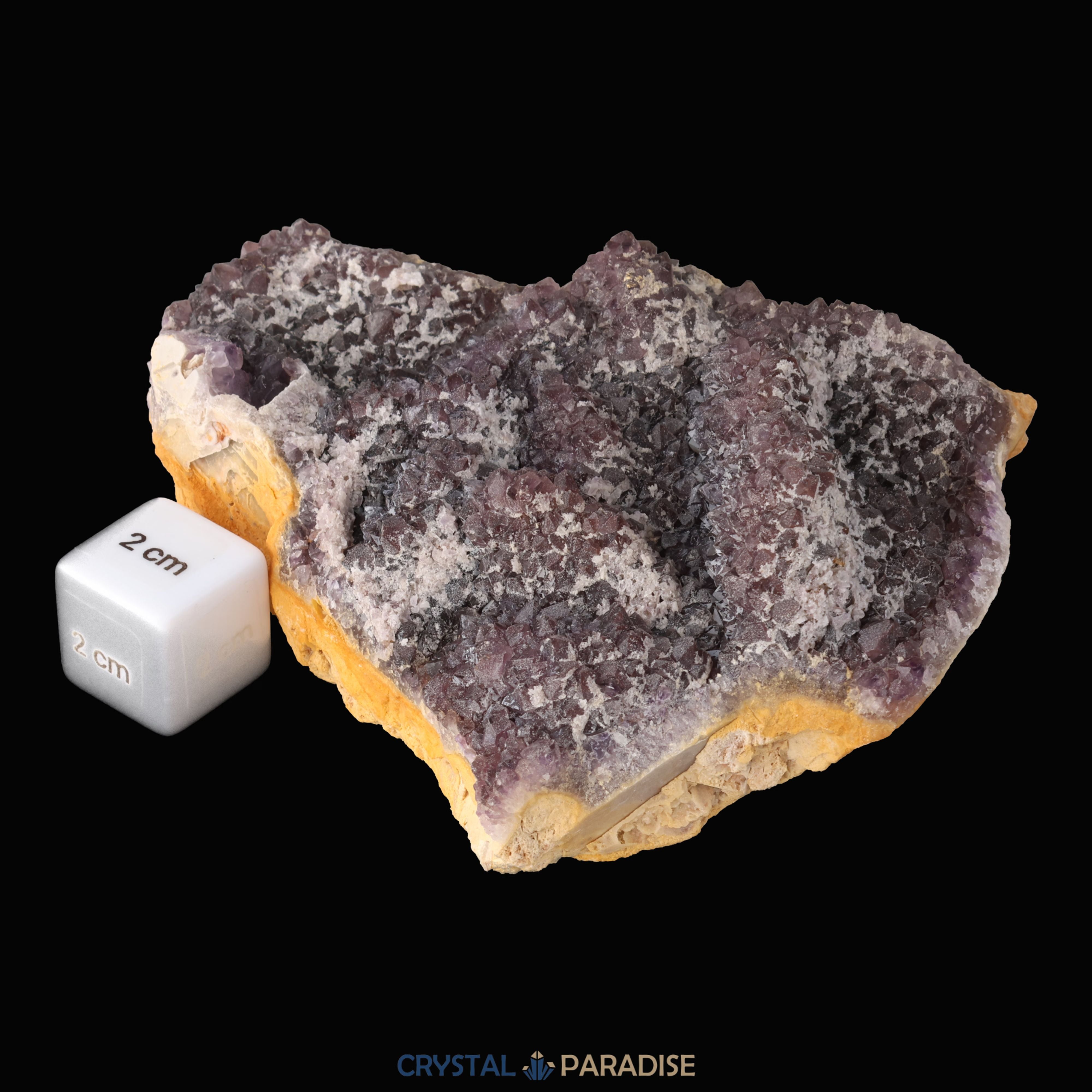 Schneeflocken Fluorit aus Yunnan China (407g) – Ansicht 3