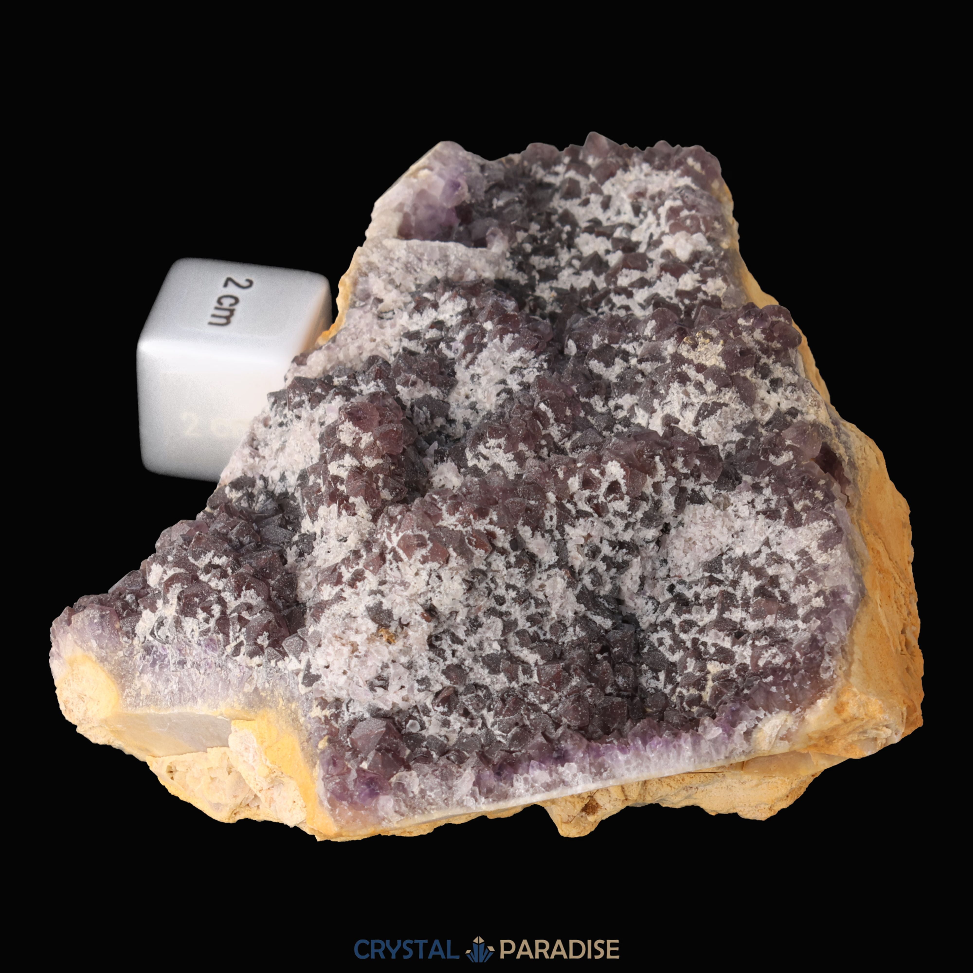 Schneeflocken Fluorit aus Yunnan China (407g) – Ansicht 4