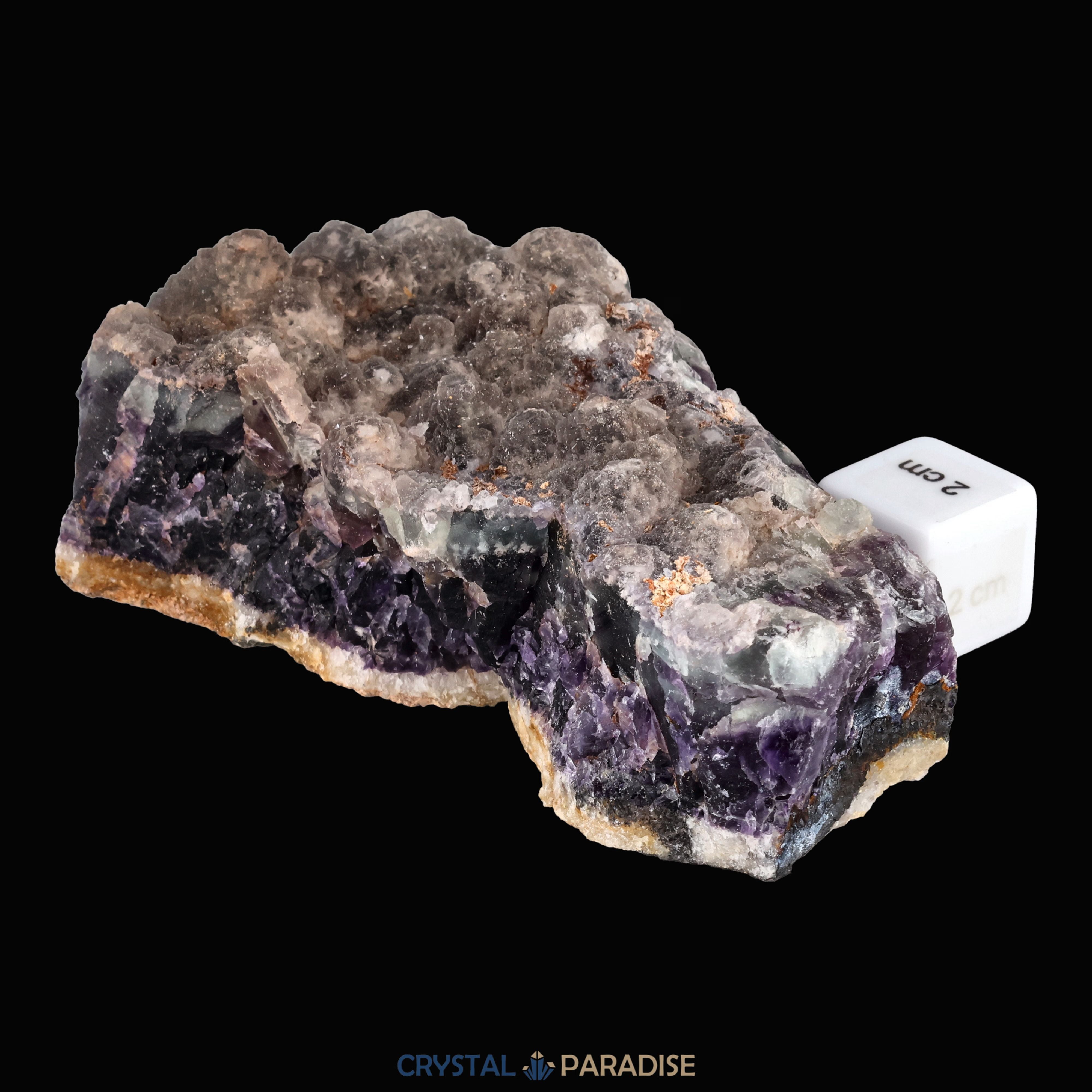 Schneeflocken Fluorit aus Yunnan China (554g) – Ansicht 6