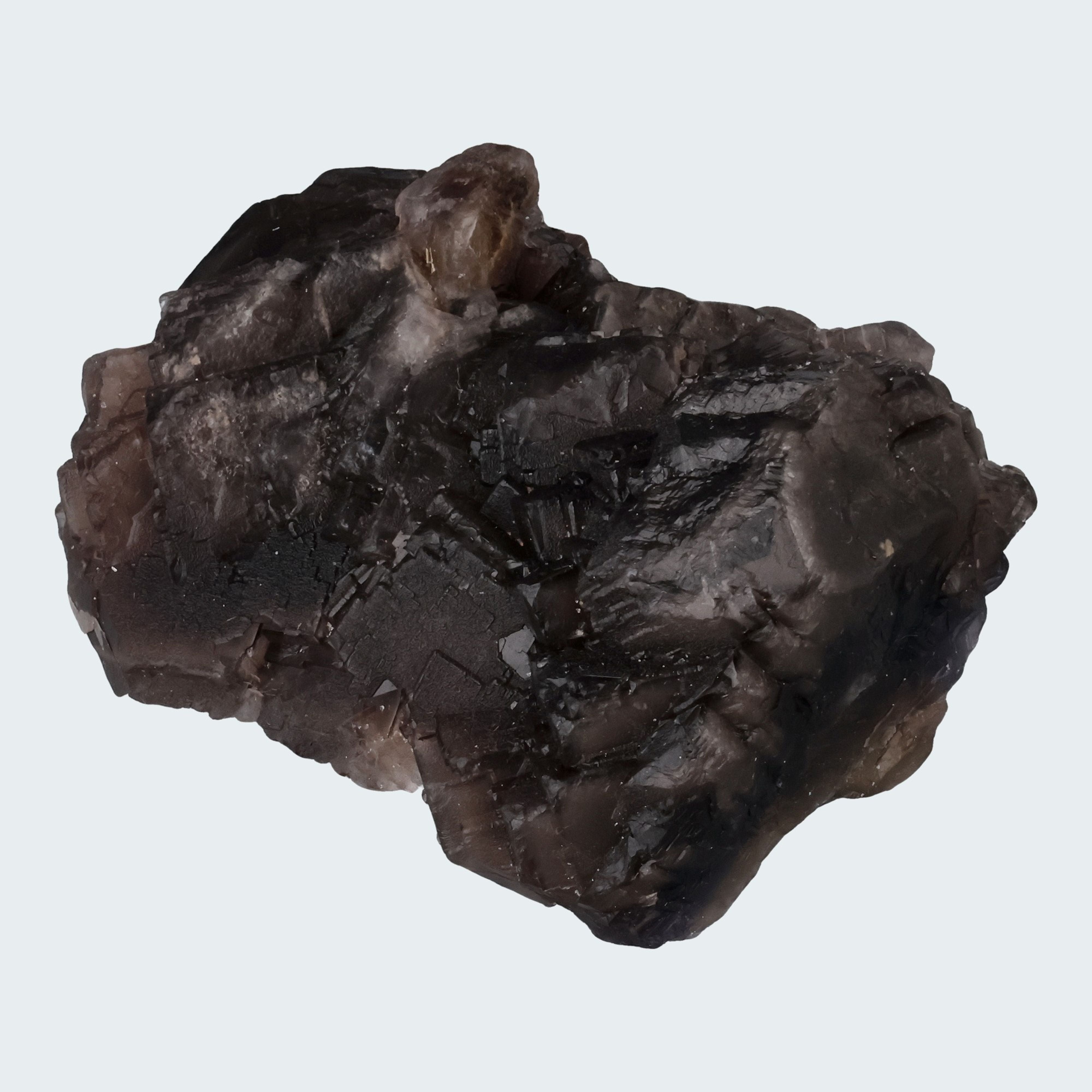 Schwarzer Rosen-Fluorit aus Baluchistan Pakistan (280g) – Ansicht 2