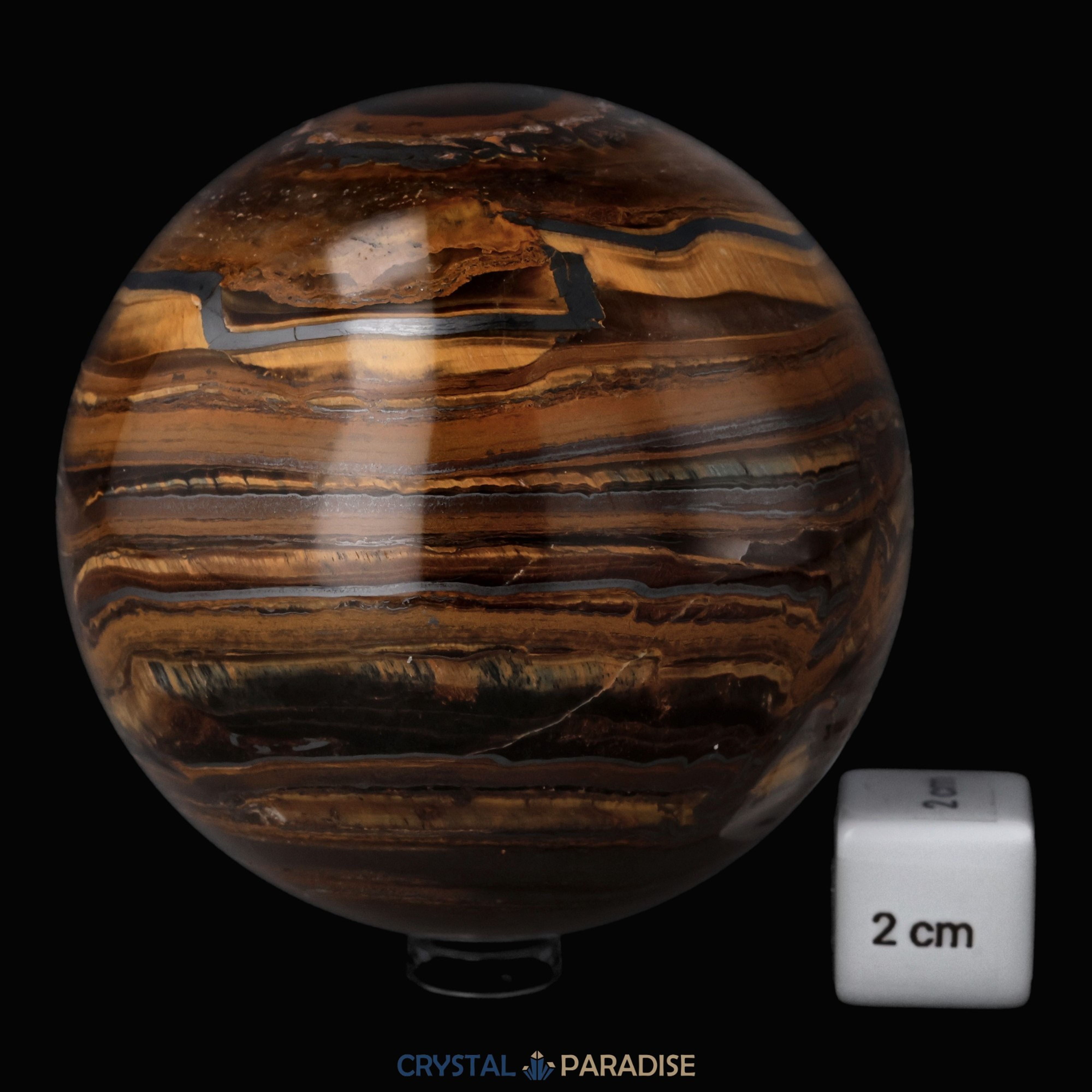 Tigerauge Kugel – Ansicht 10