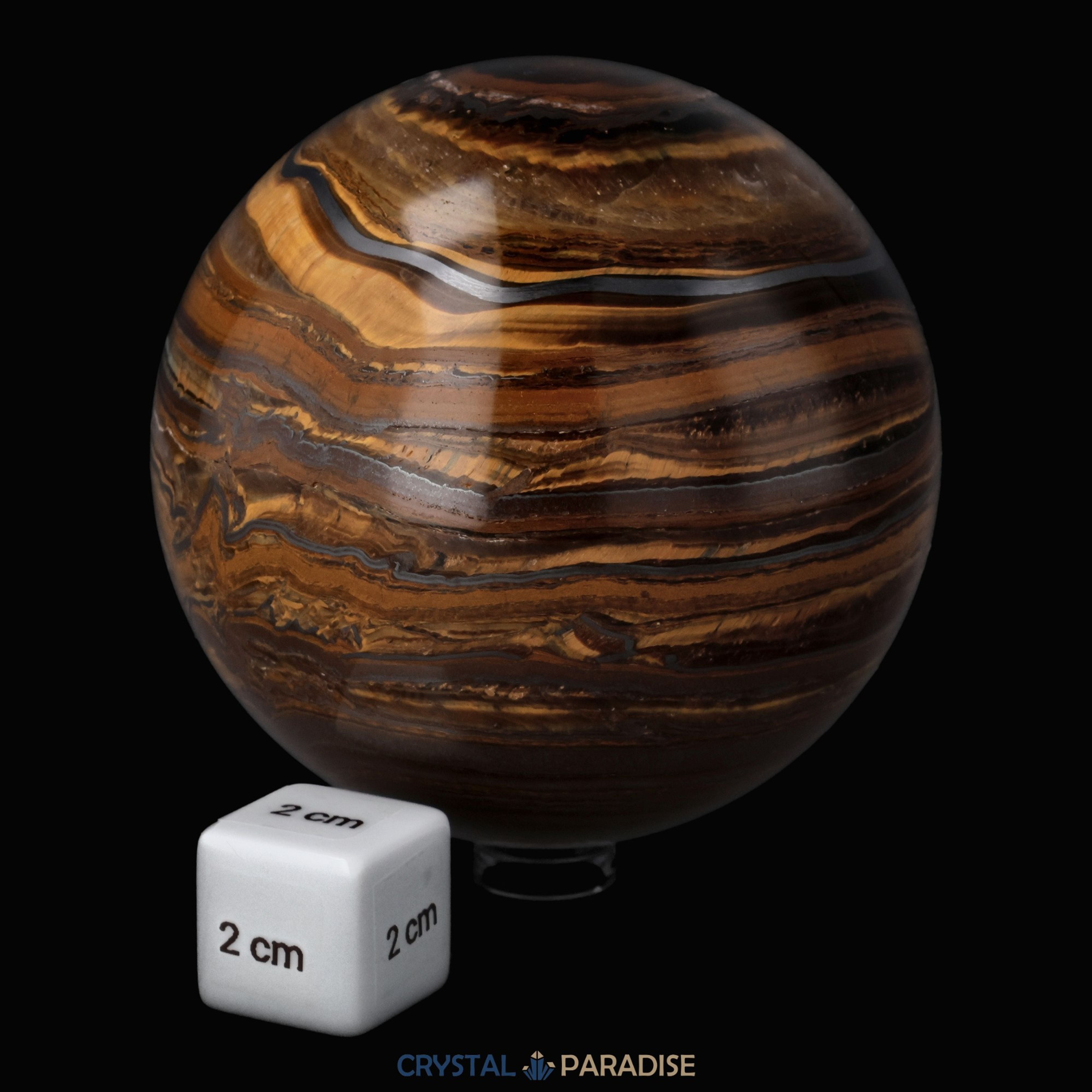 Tigerauge Kugel – Ansicht 6