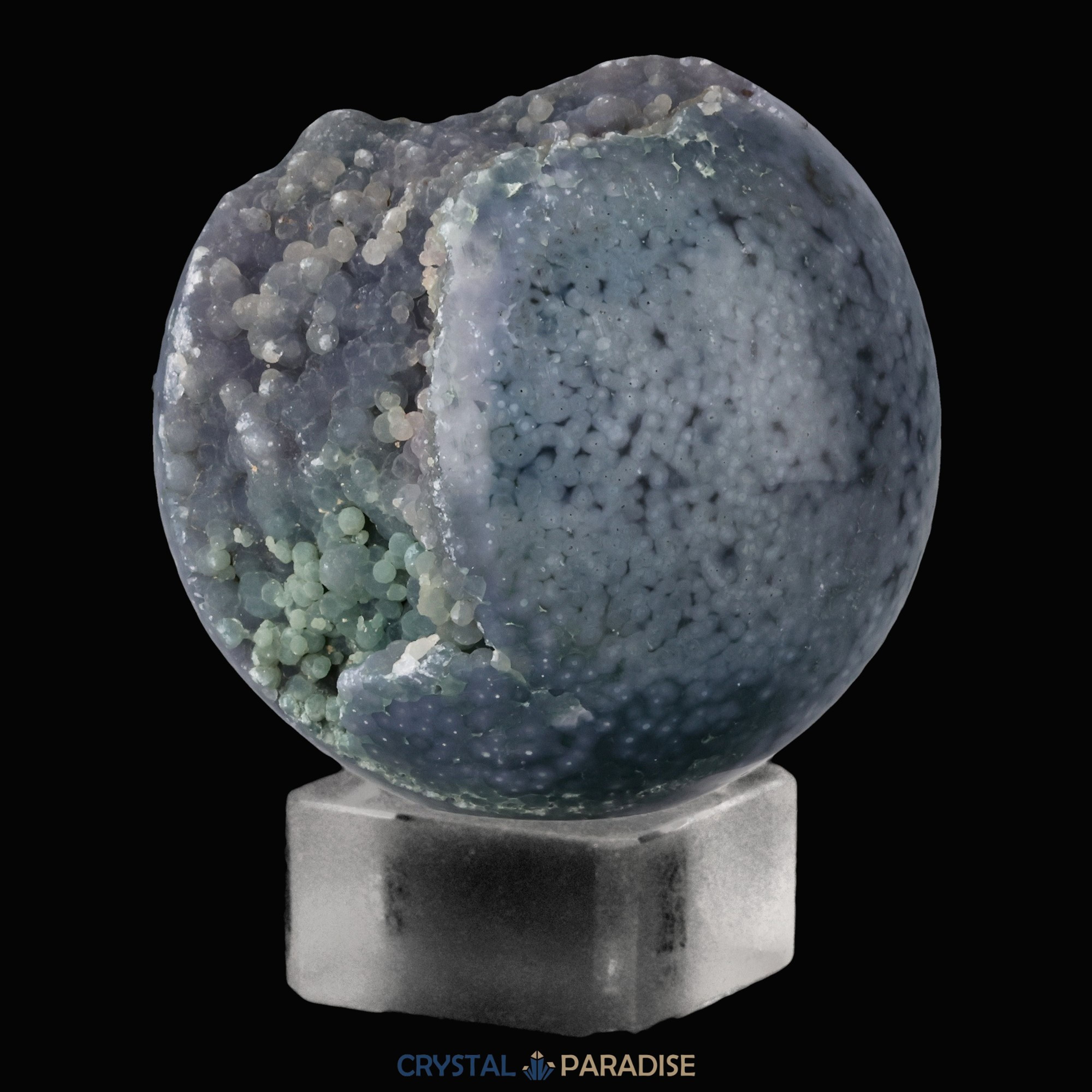 Trauben Achat Druzy Kugeln aus Indonesien (345g) – Ansicht 5