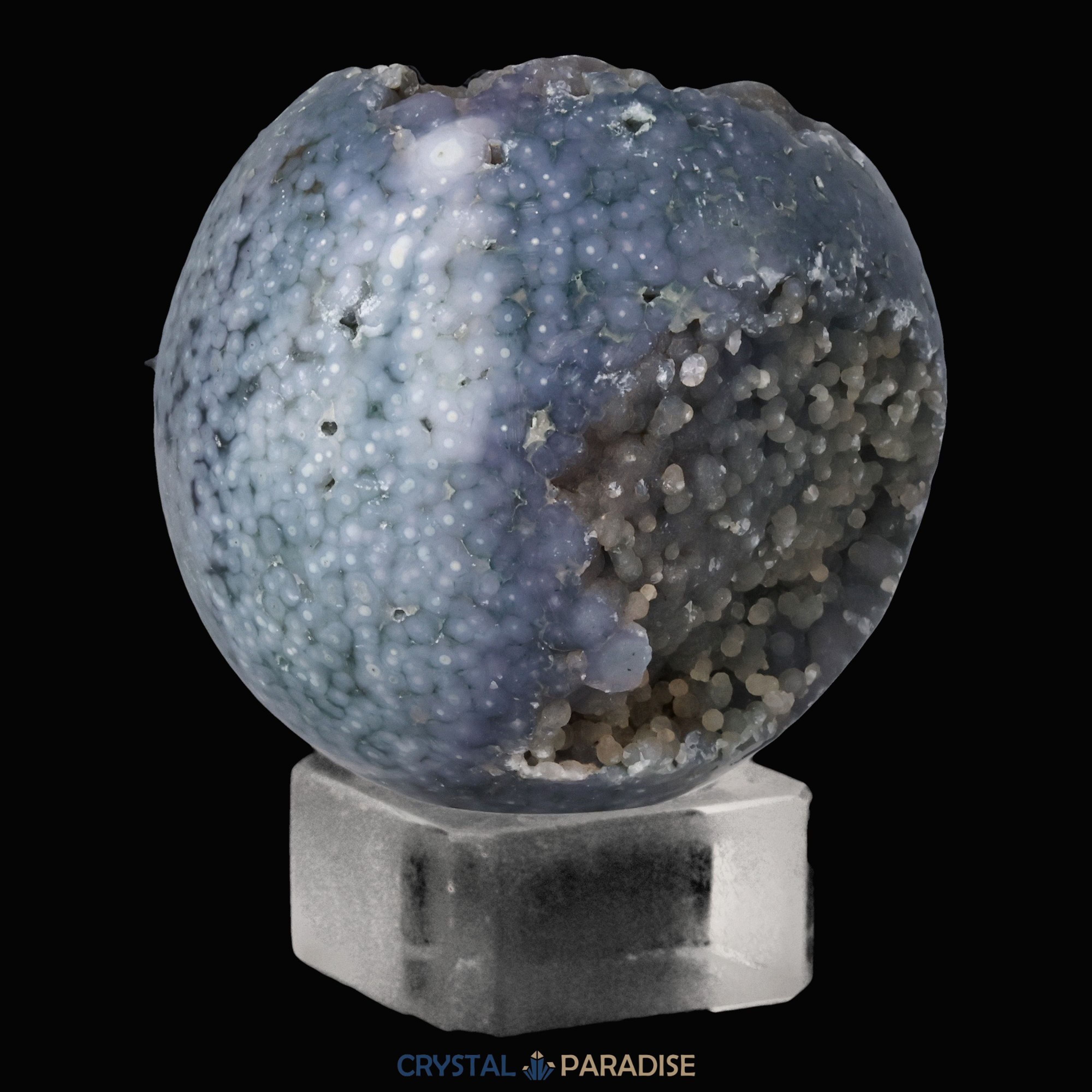 Trauben Achat Druzy Kugeln aus Indonesien (345g) – Ansicht 7