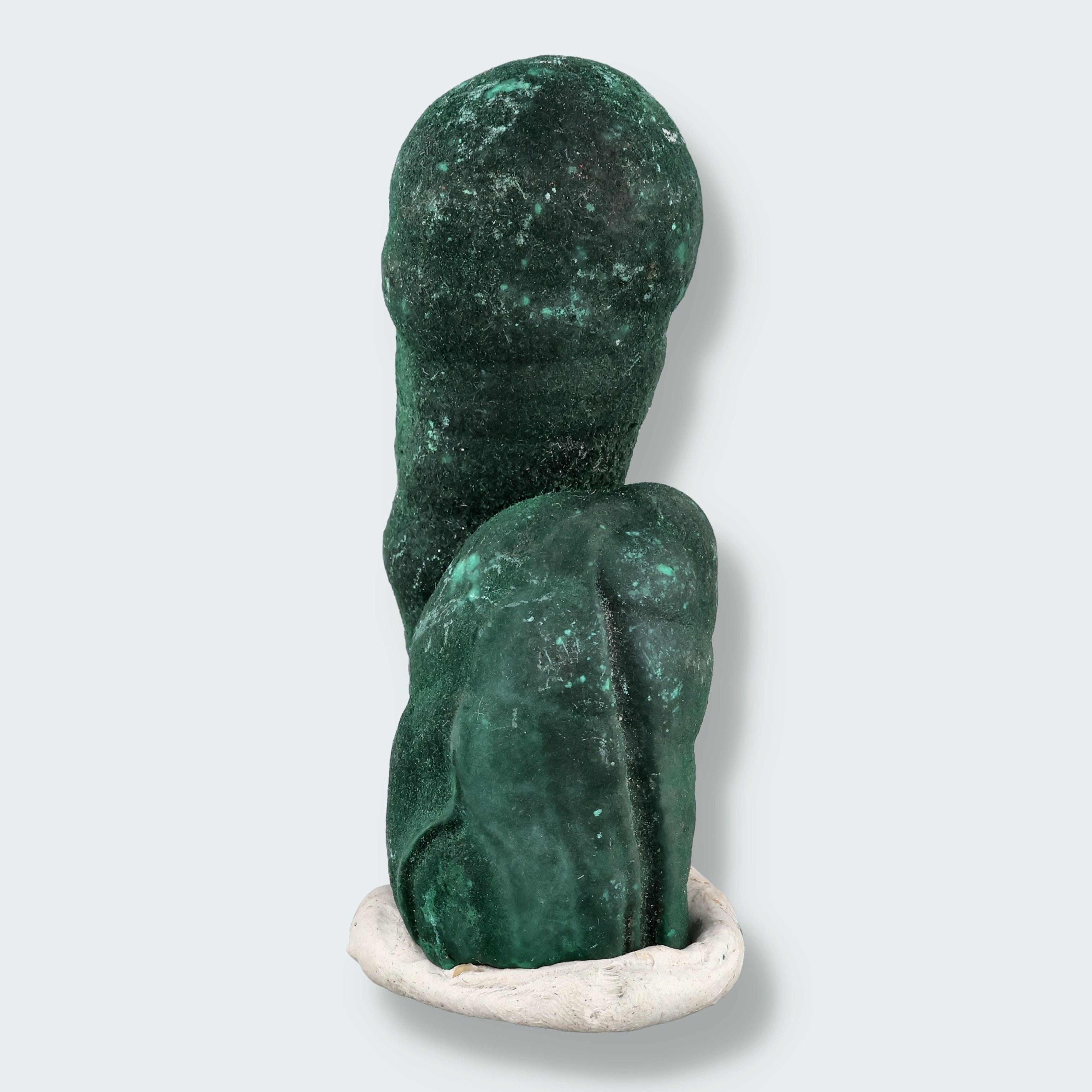 Velvet Samt Malachit Stufe aus der Tantara Mine, Kongo (112g) – Ansicht 2