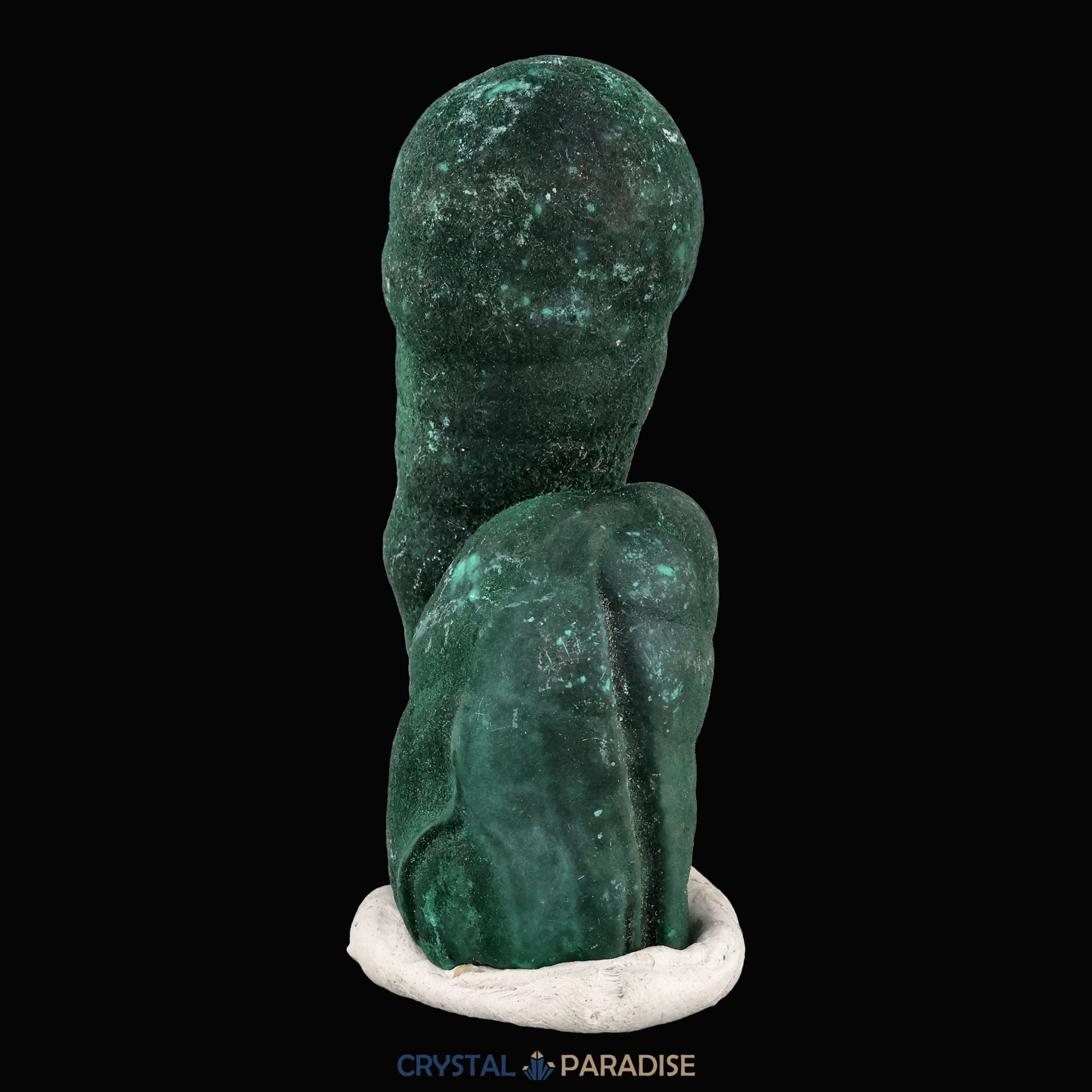 Velvet Samt Malachit Stufe aus der Tantara Mine, Kongo (112g) – Ansicht 4